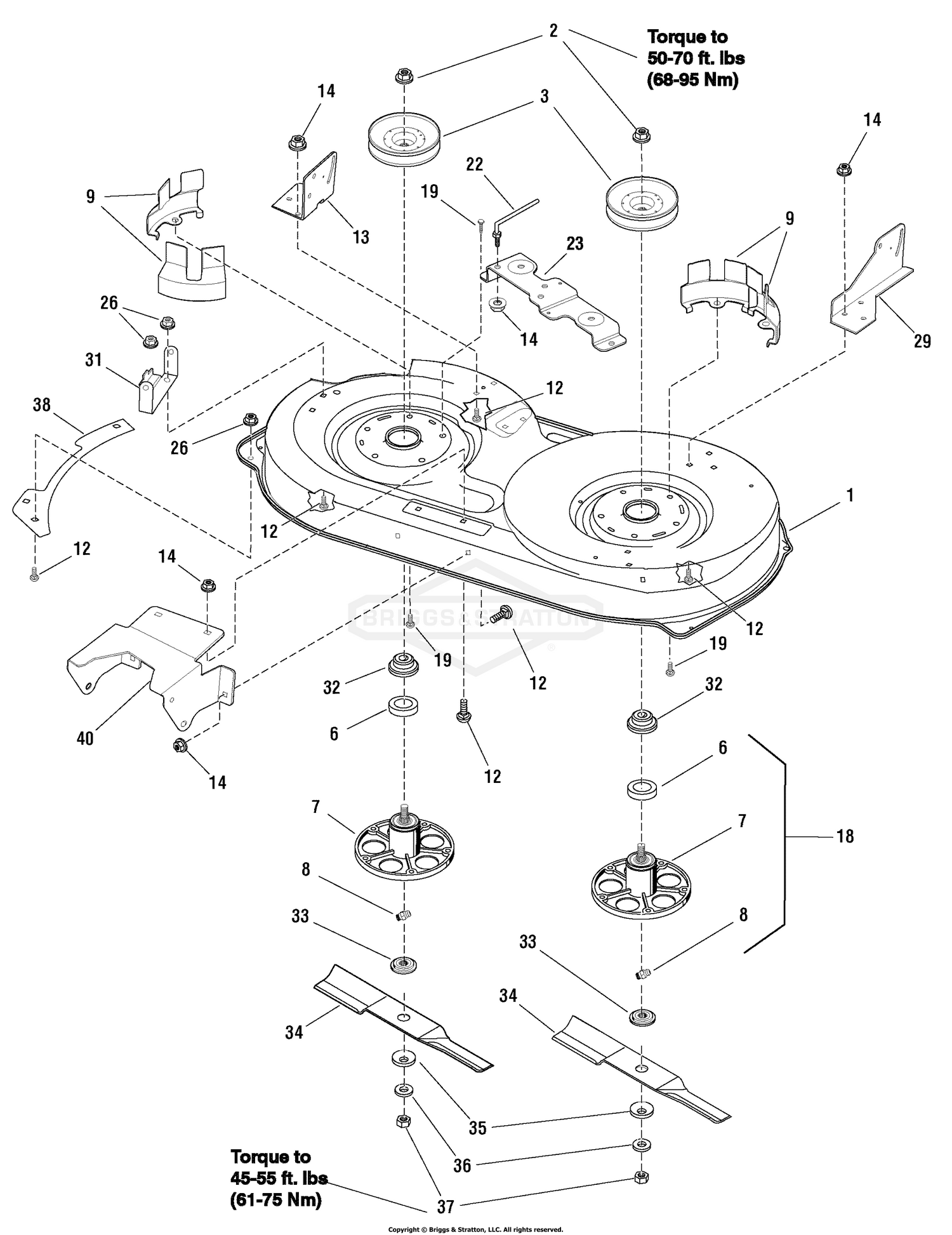 Murray 12.5 hp riding shop mower manual