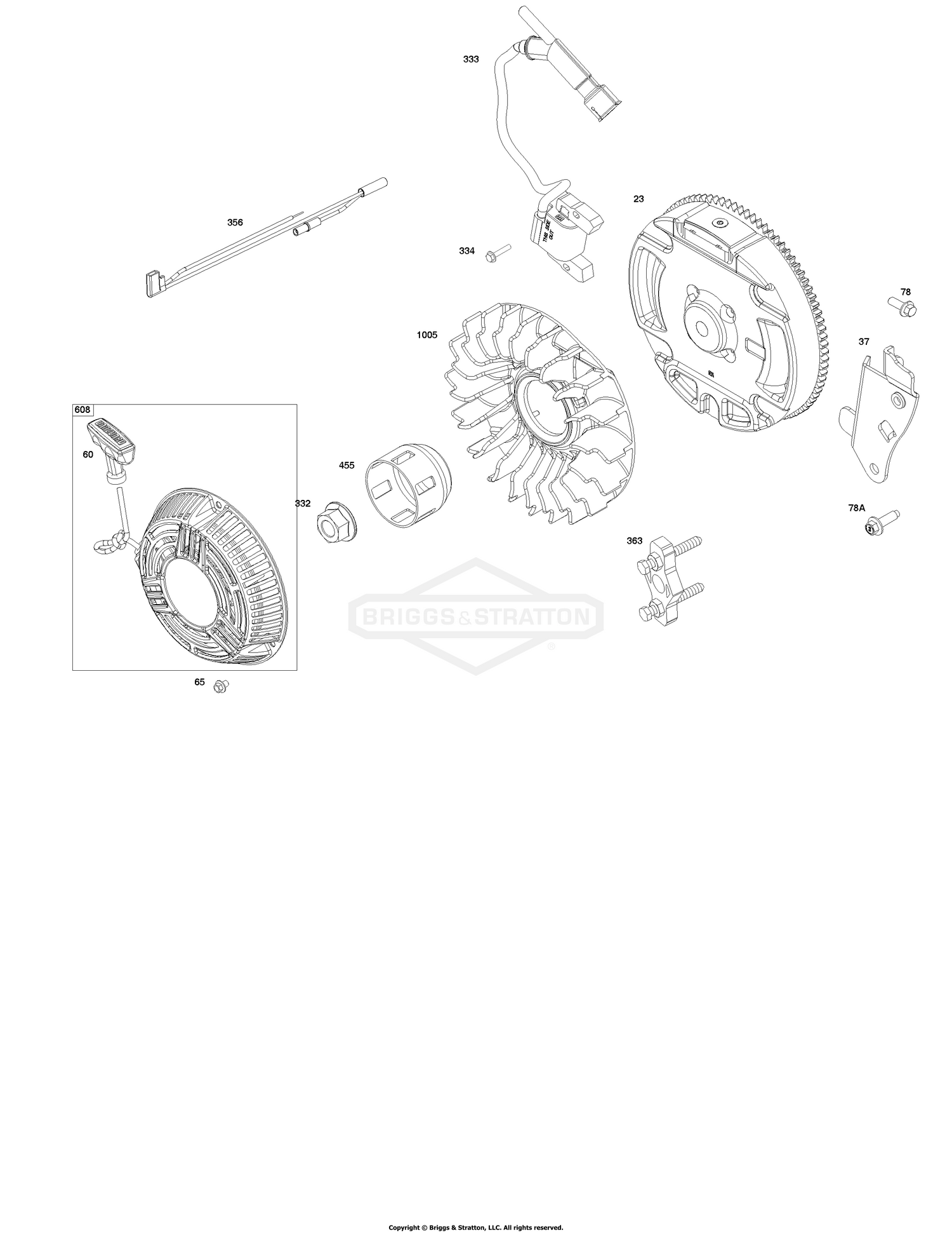 Flywheel, Ignition, and Starter Group