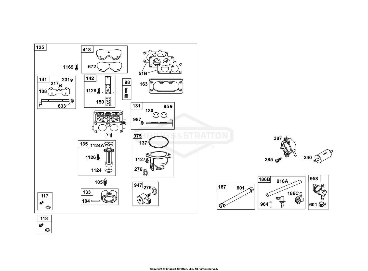 Carburetor, Fuel Supply