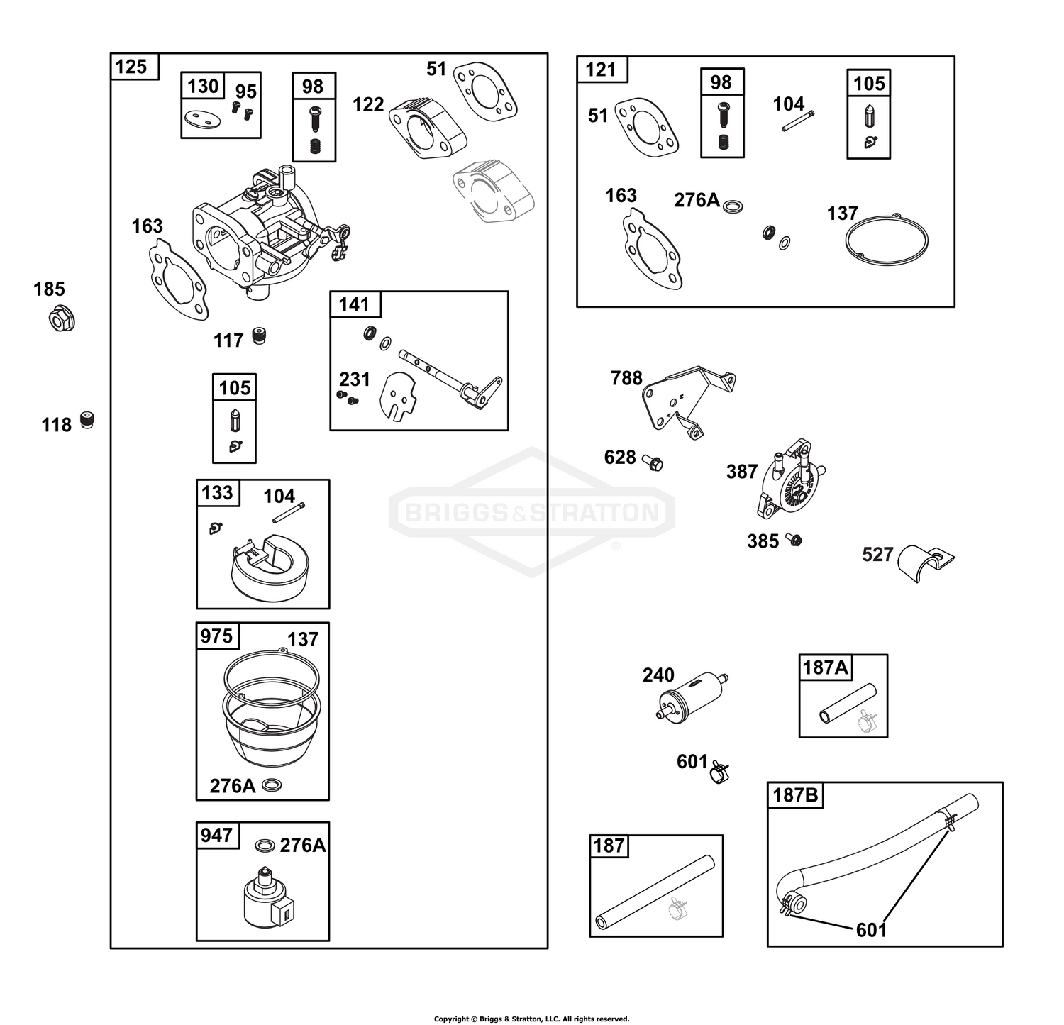 Carburetor and Fuel Supply Group