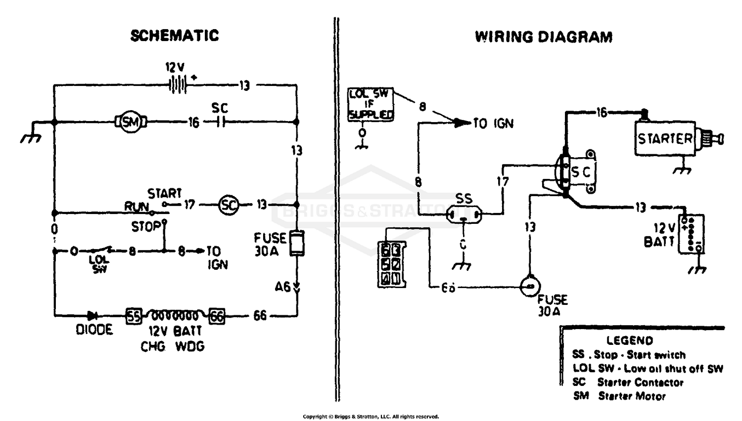 Briggs And Stratton Wiring Diagram 12 5 Hp - Wiring Digital and Schematic