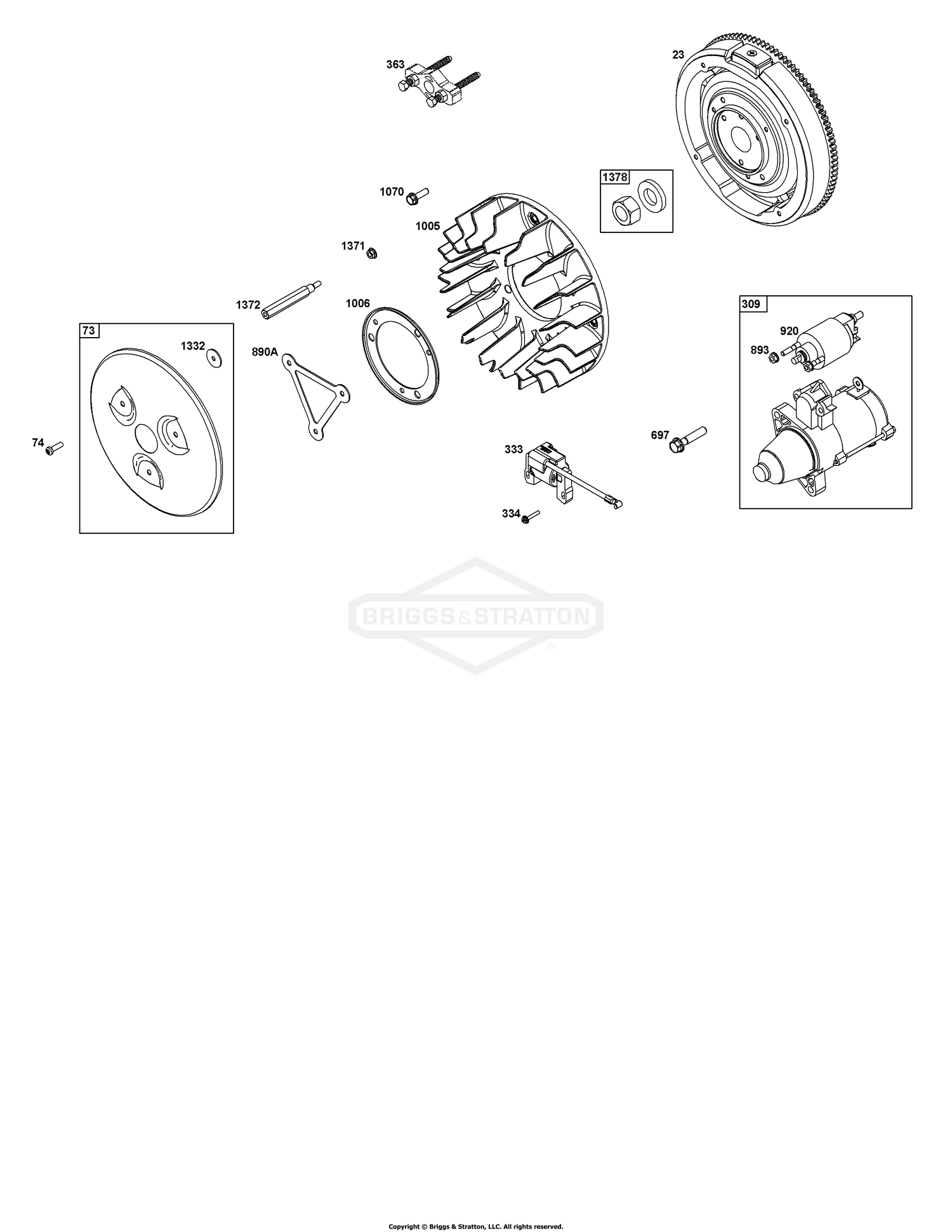 Flywheel, Ignition, and Starter Group