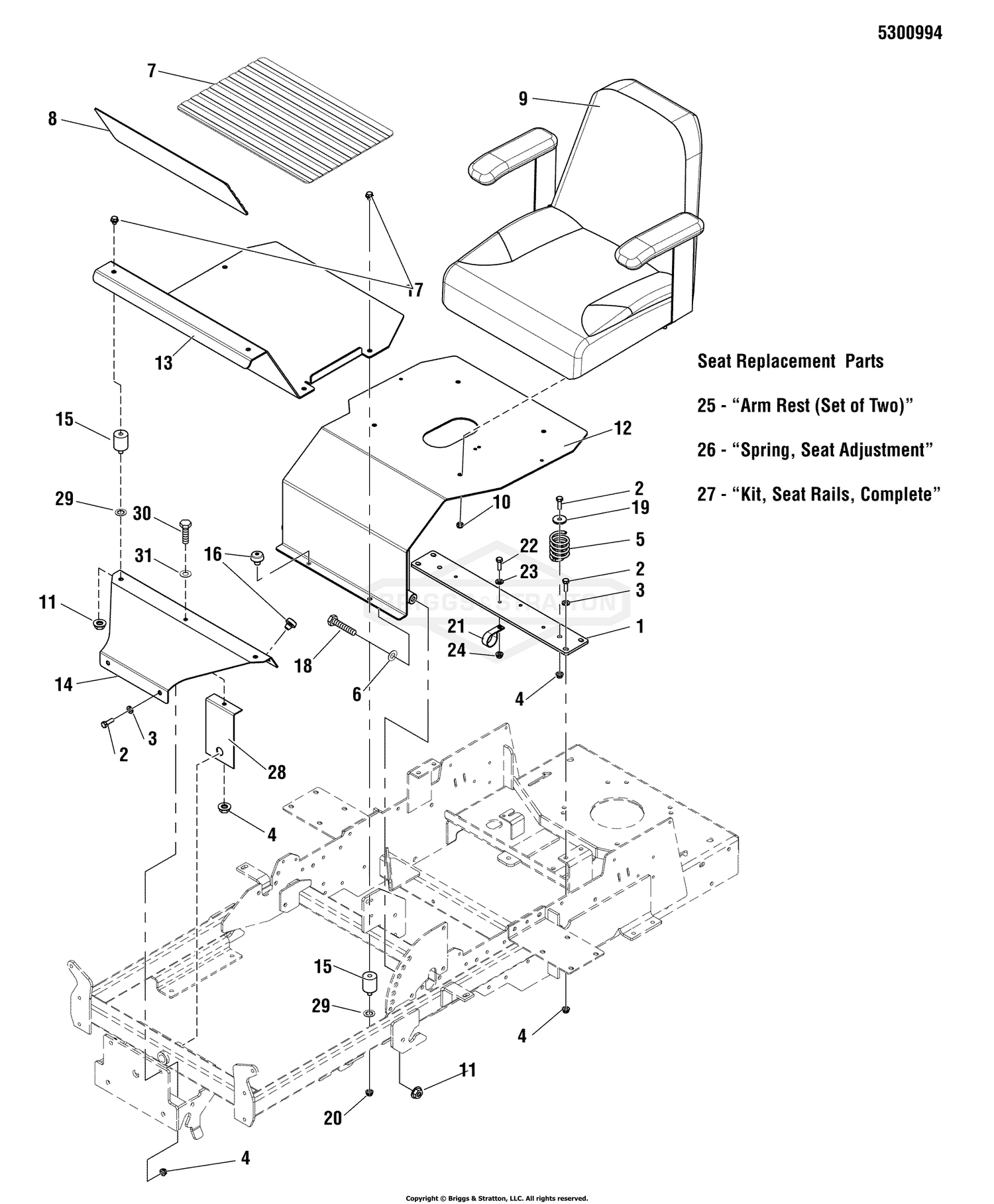 Seat Mount & Floor Group