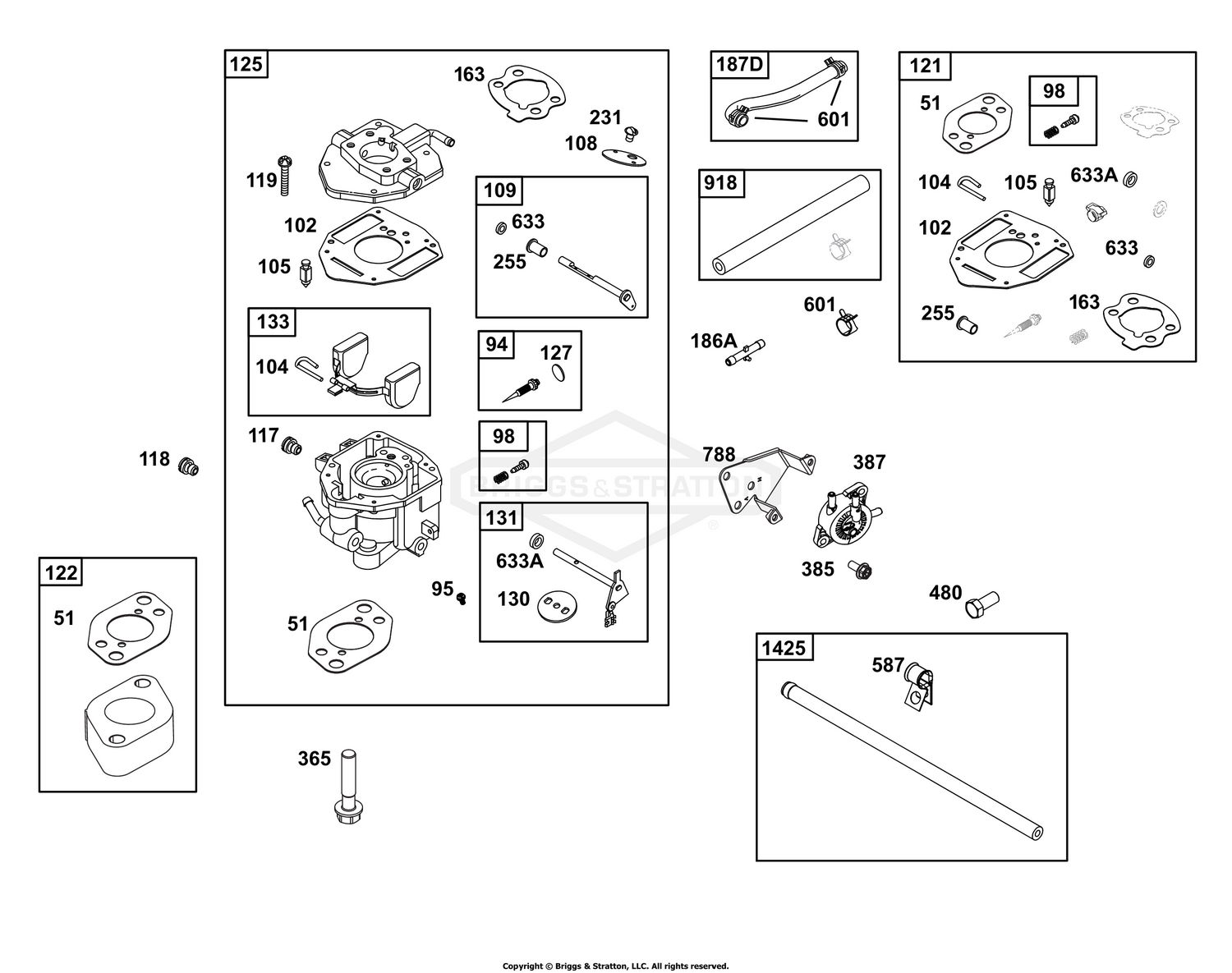 Carburetor and Fuel Supply Group