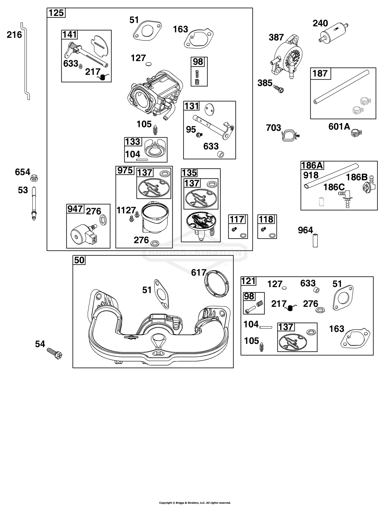 Carburetor and Fuel Supply Group