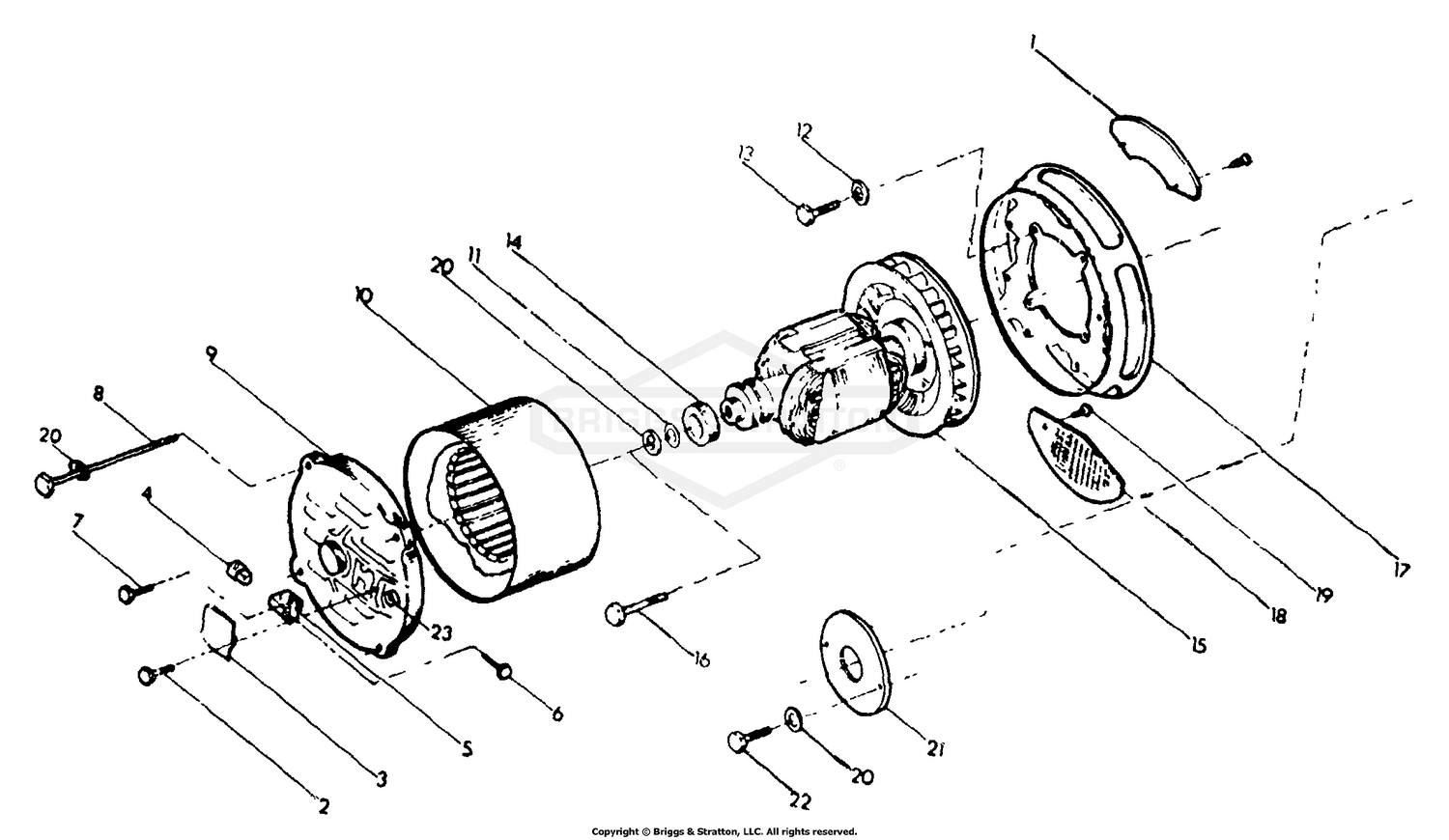 Generator Repair Parts No. 78805