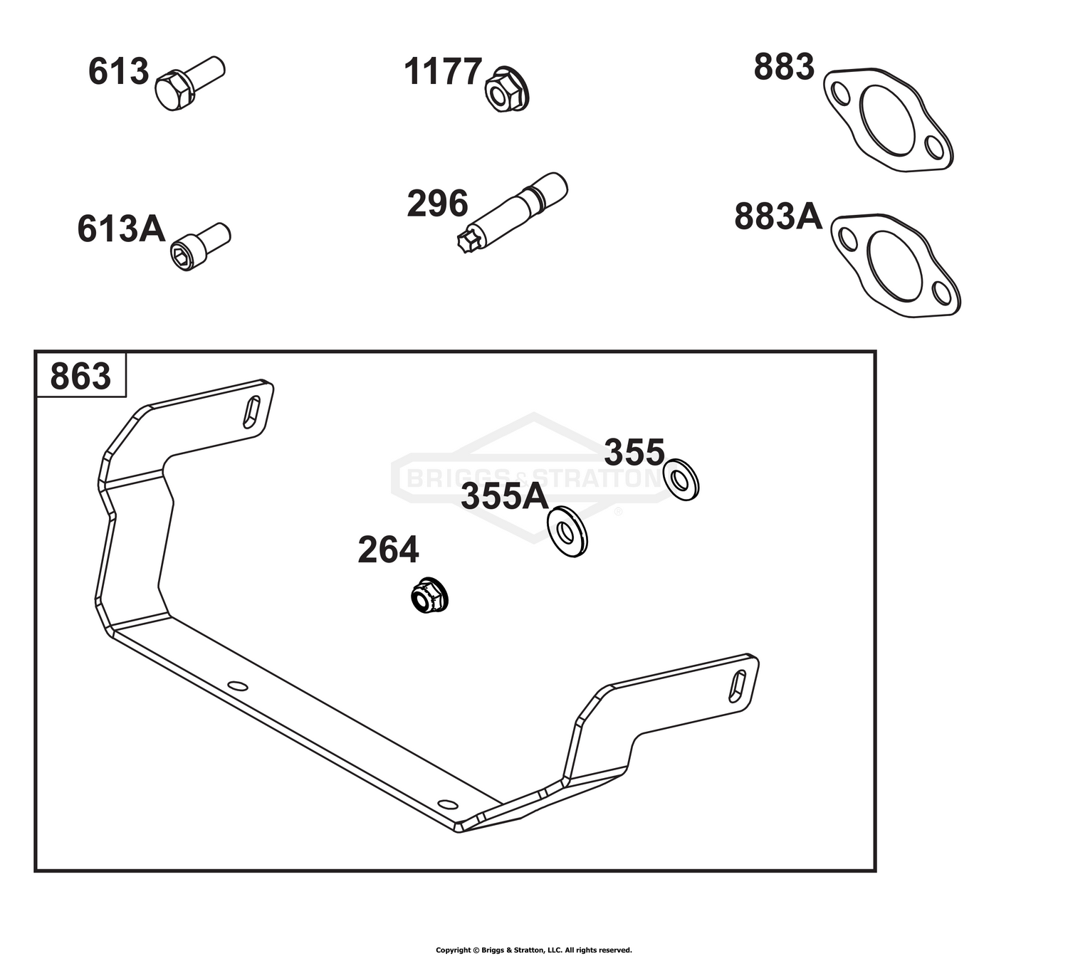 Muffler Mounting Hardware