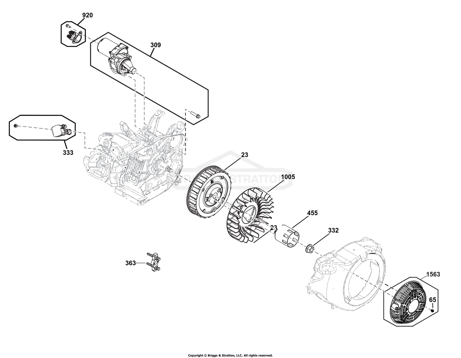 Flywheel, Ignition, and Starter Group