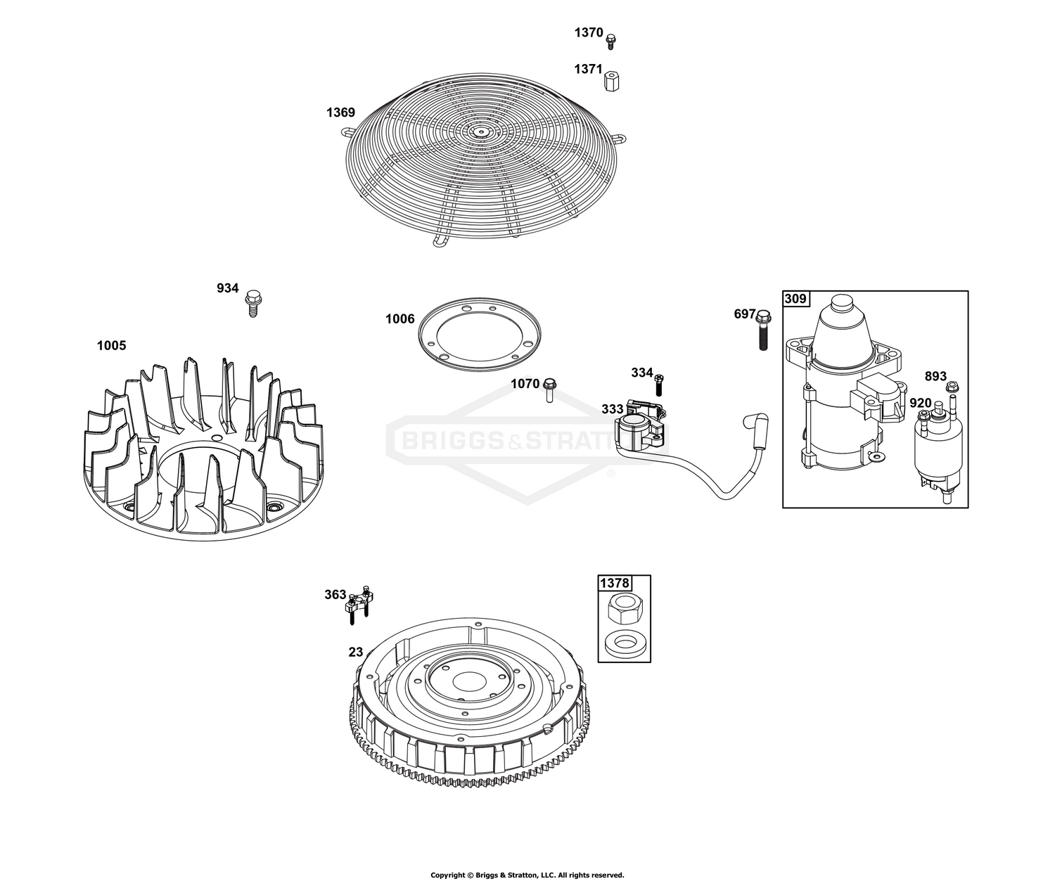 Flywheel, Ignition, and Starter Group