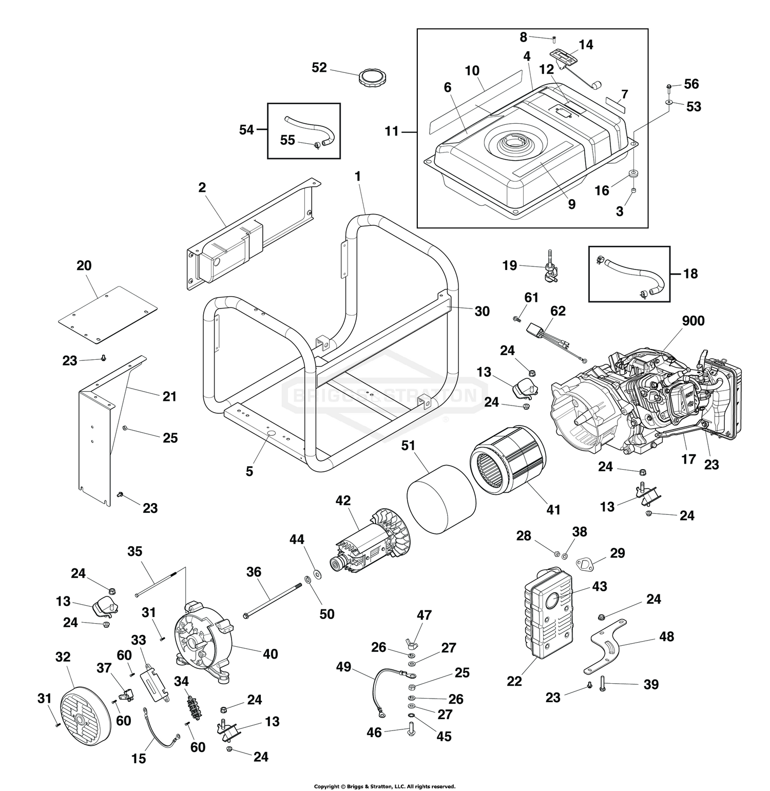Assembly diagram