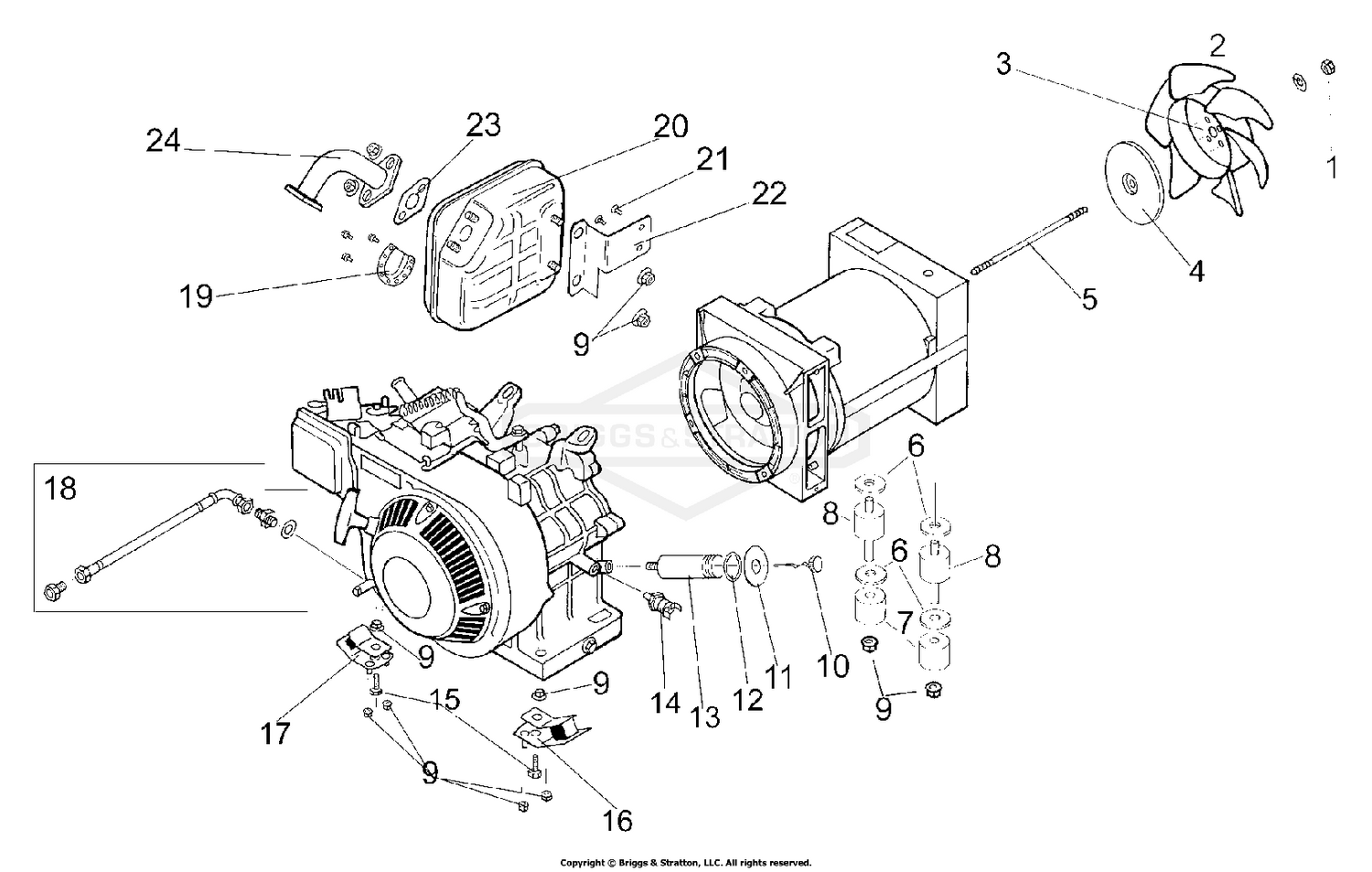 Engine, Exhaust & Fan Fittings