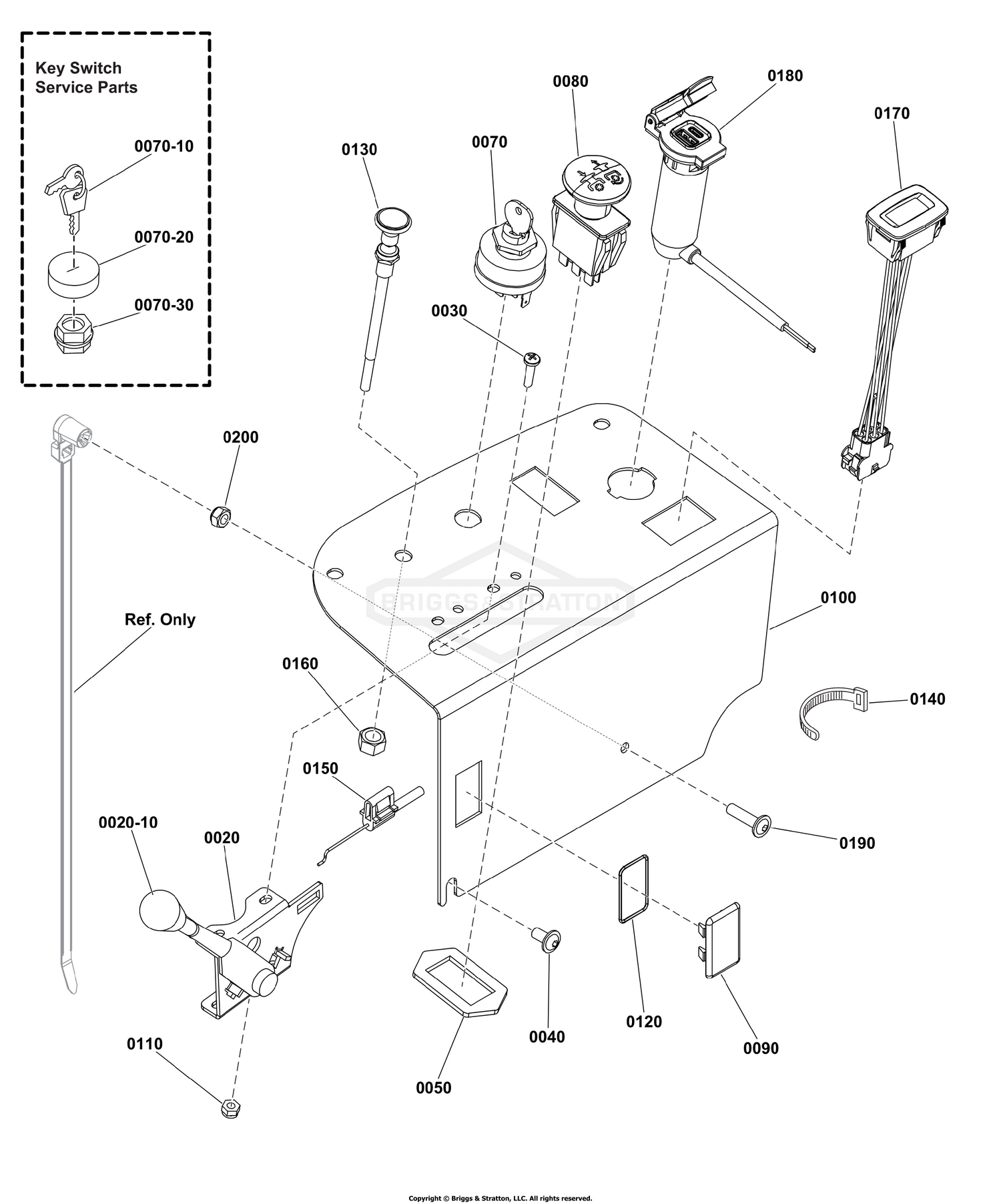 Instrument Control Panel Group - Models with USB Port