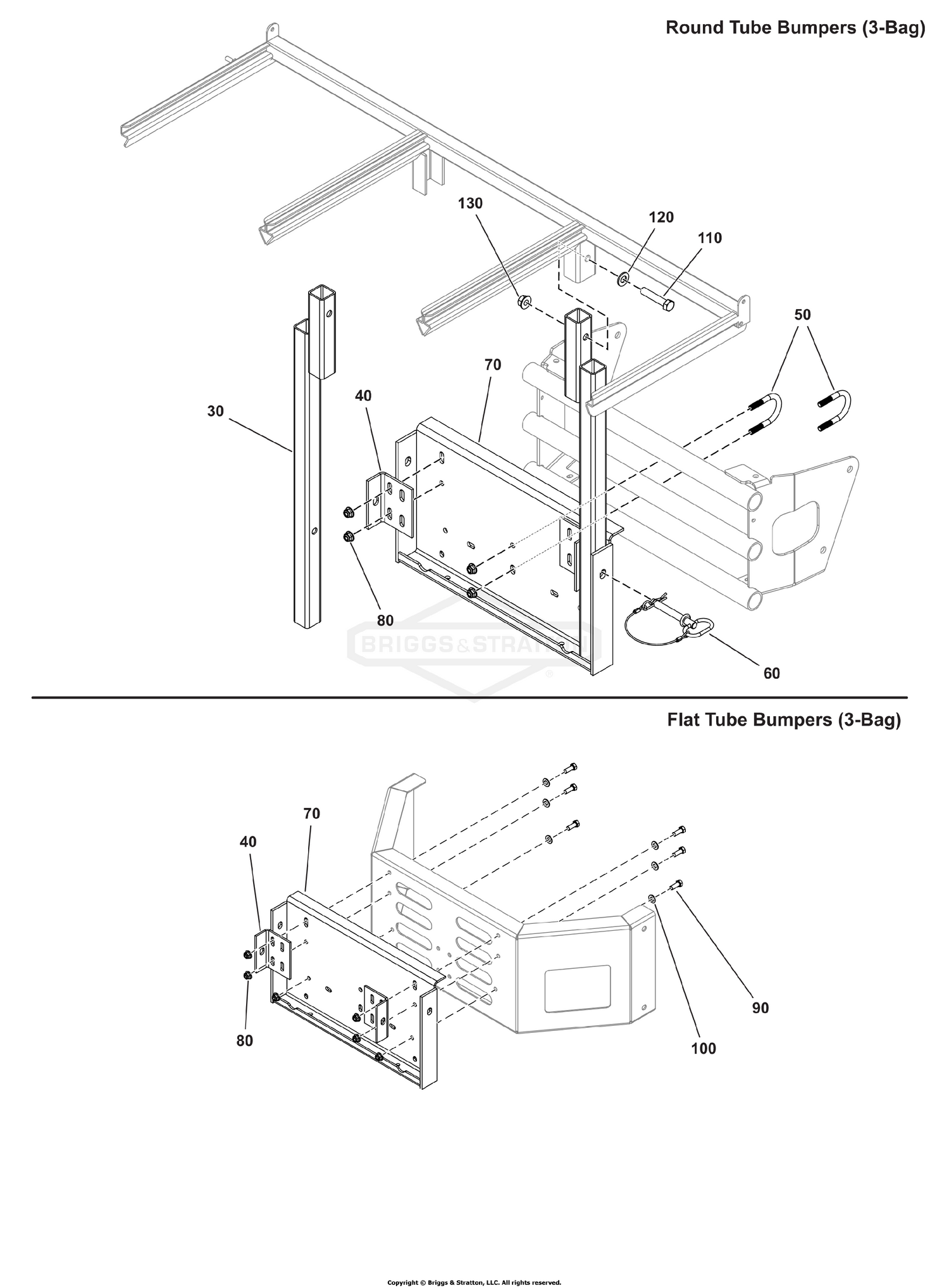 3-Bag Mount Group - Hard Top System