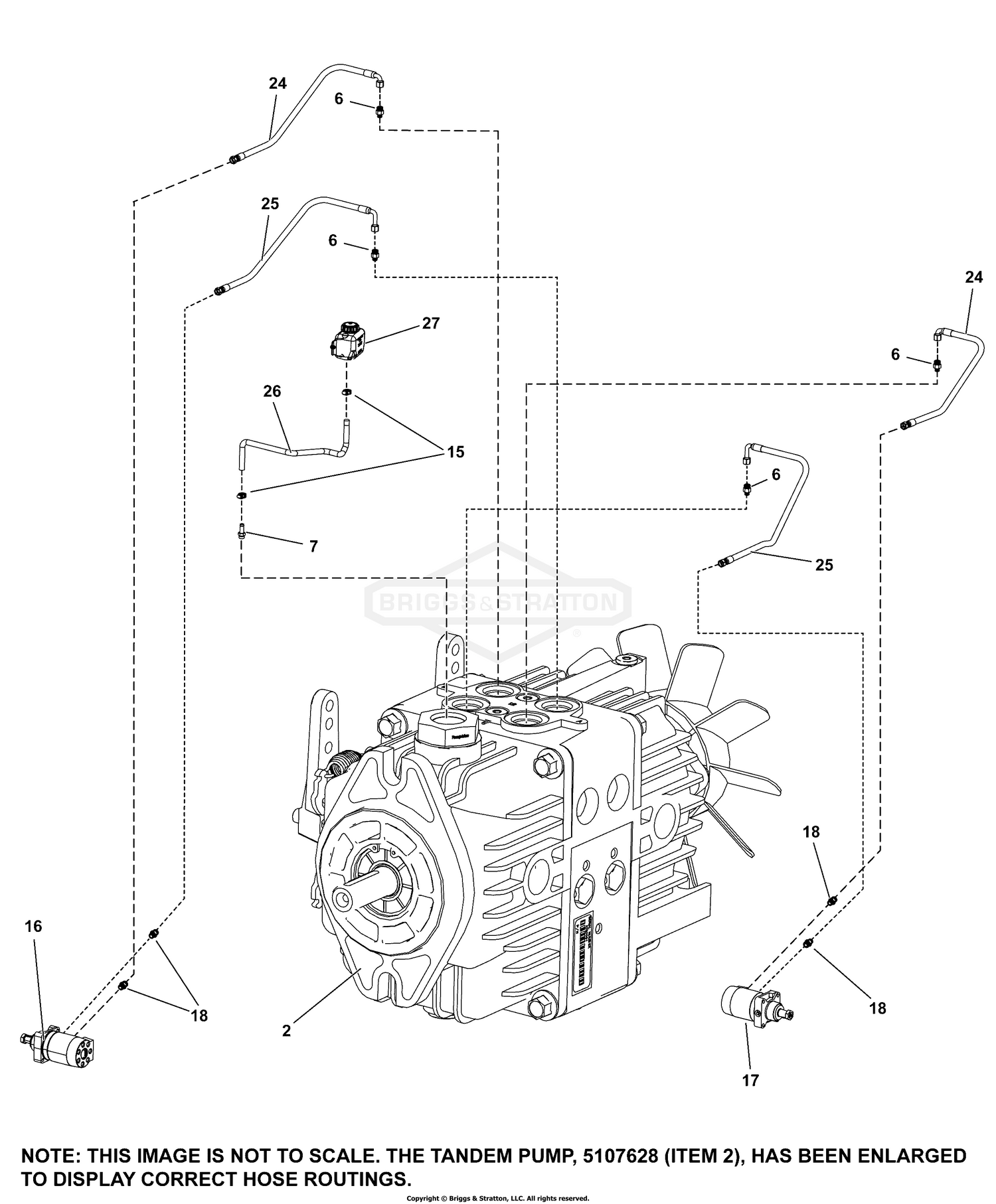Transmission Group - Hoses and Fittings