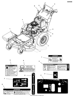 Ferris 5901433 - FW25 Series W/ 52" Mower Deck (FW25CCKAV1552) Walk ...