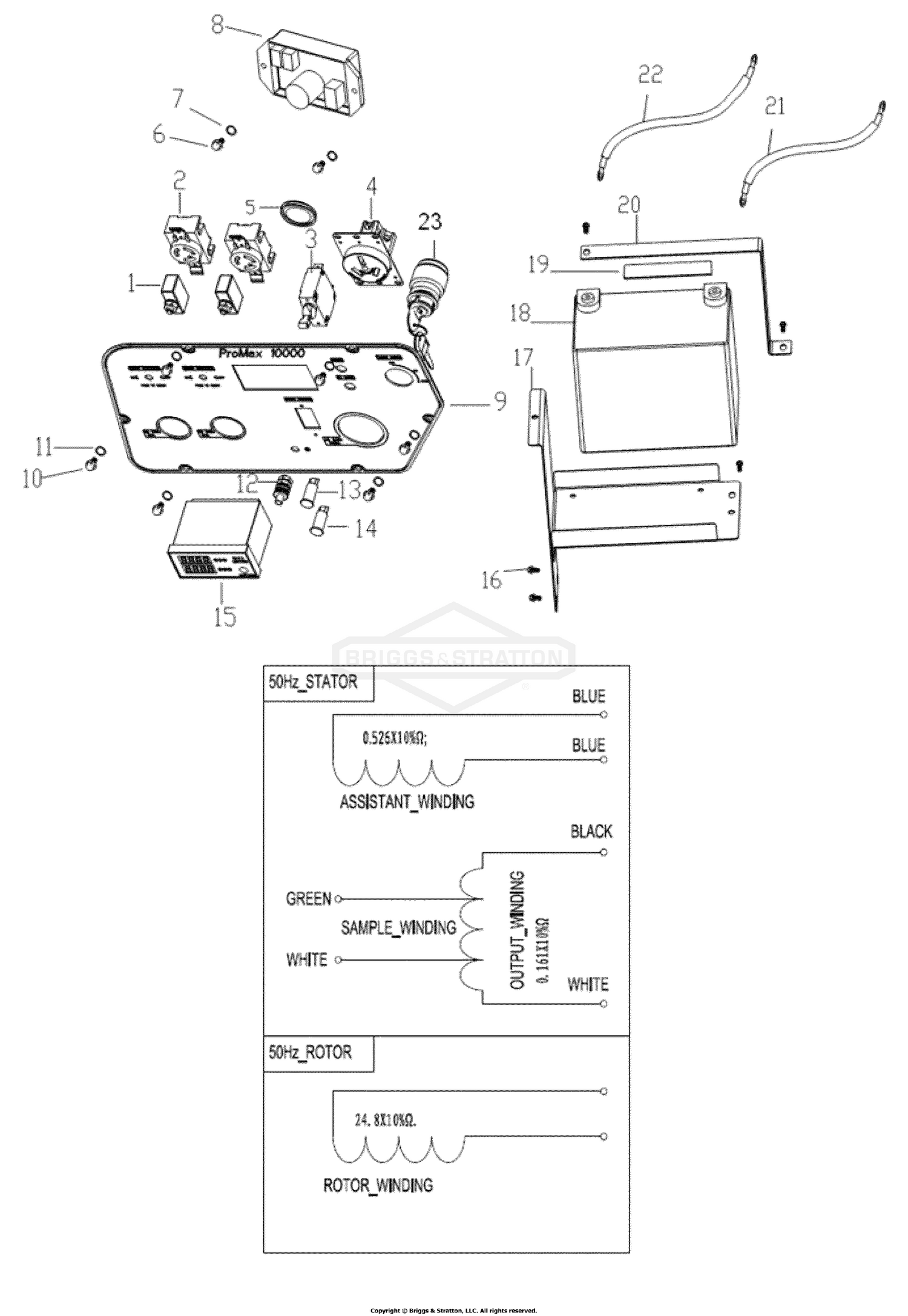Assembly diagram