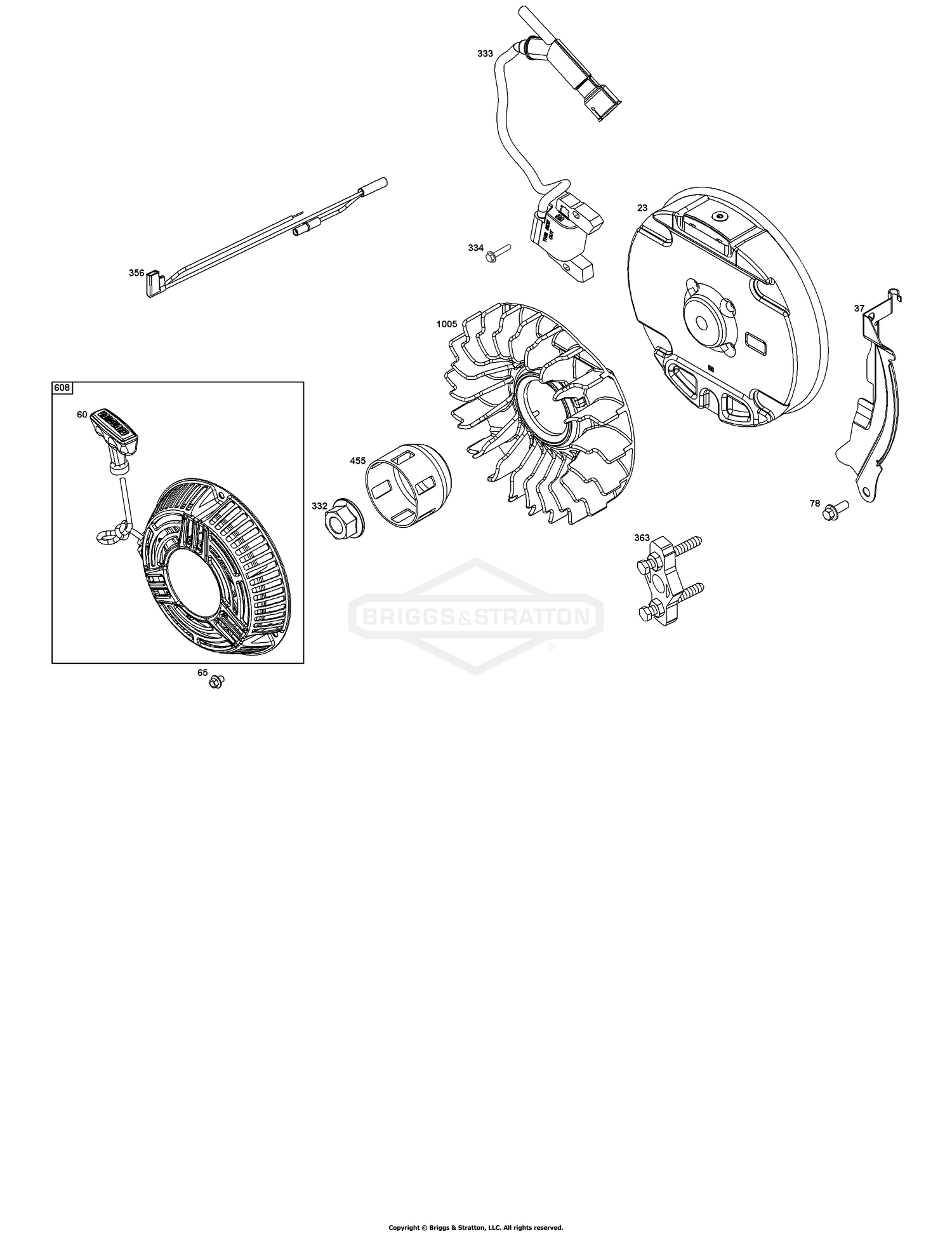 Flywheel, Ignition, and Starter Group