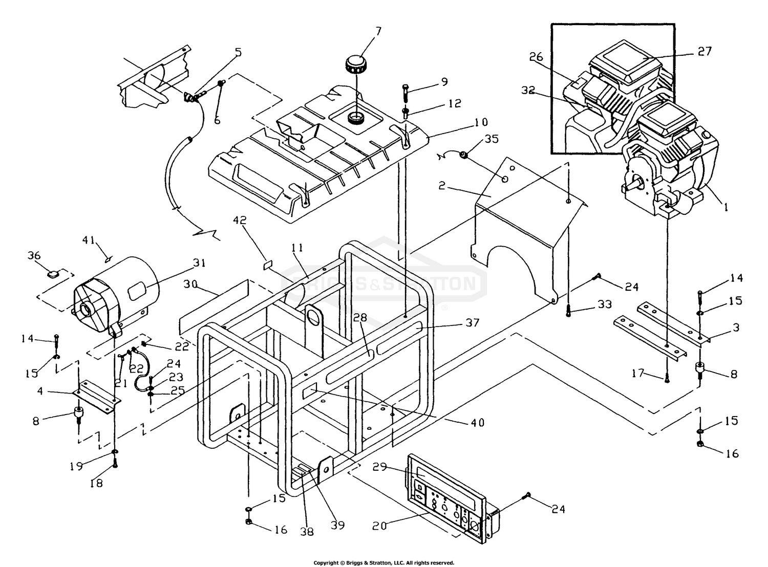 Generator Cradle