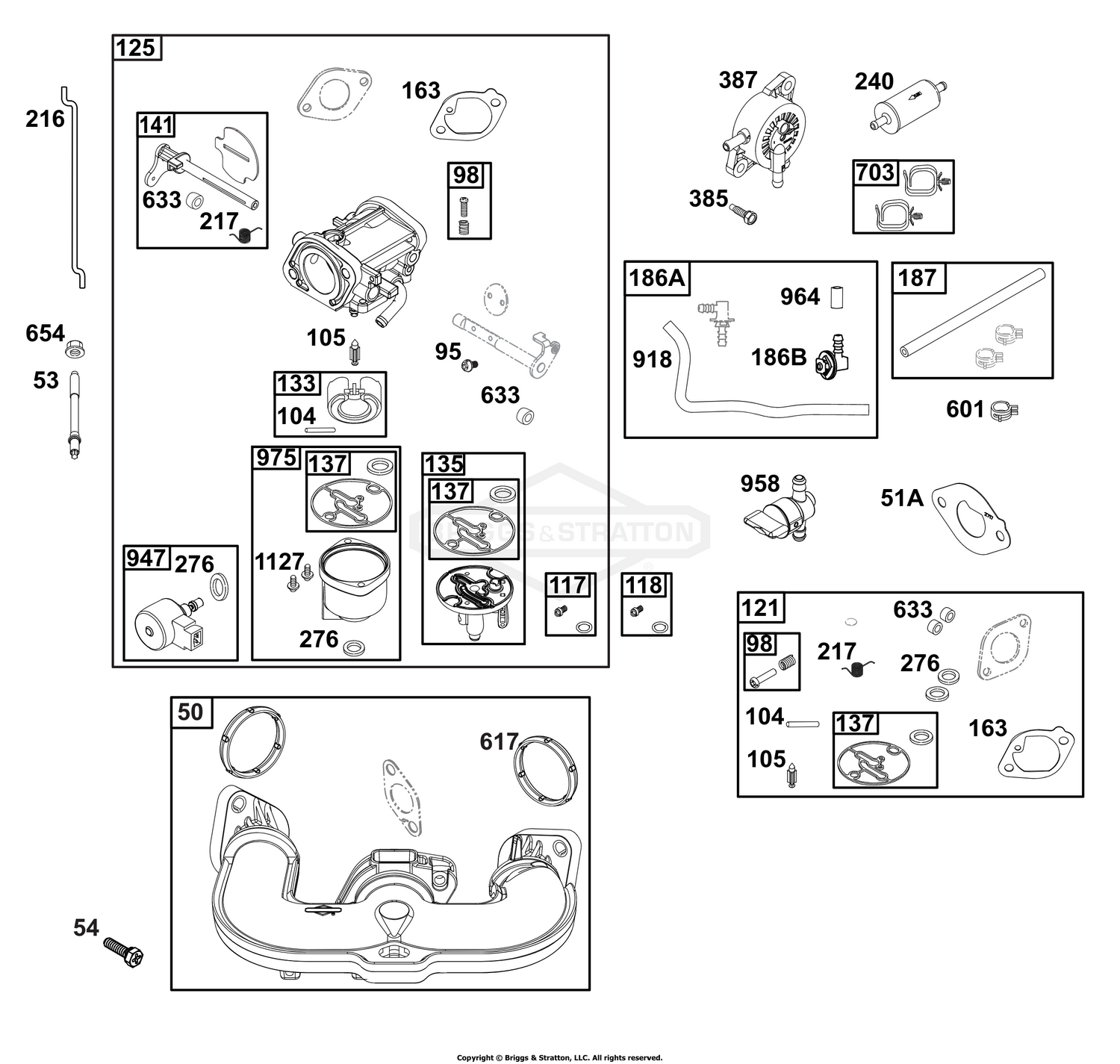 Carburetor and Fuel Supply Group