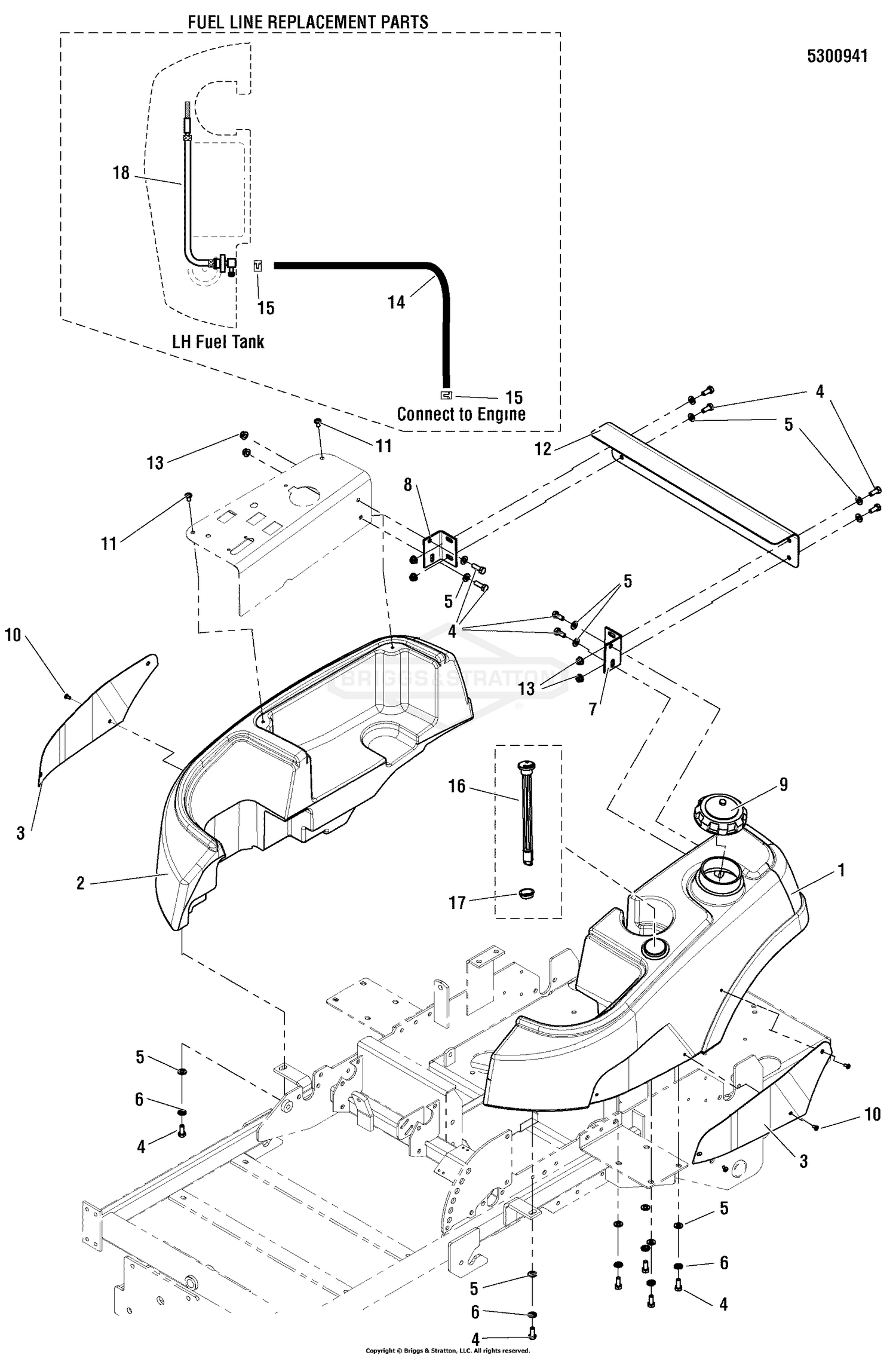 Fuel Tank & Mount Group