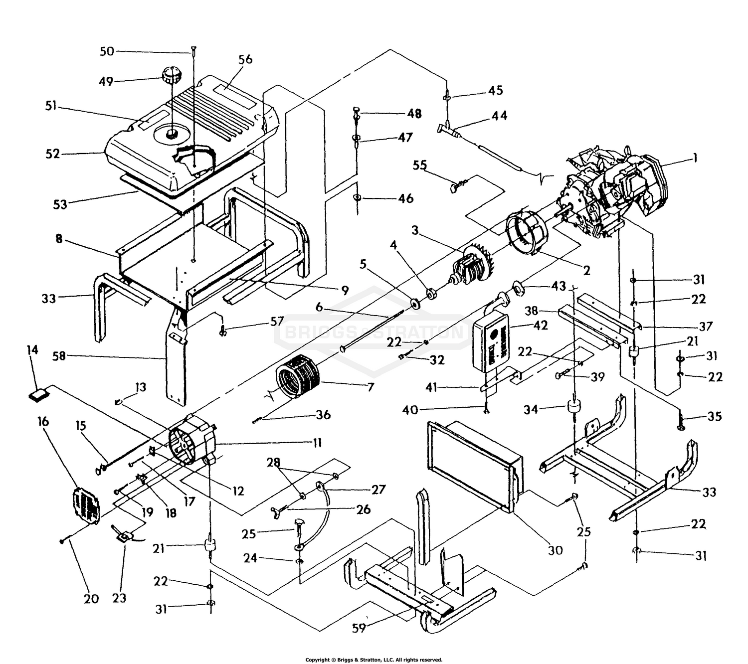 Complete Generator Assembly