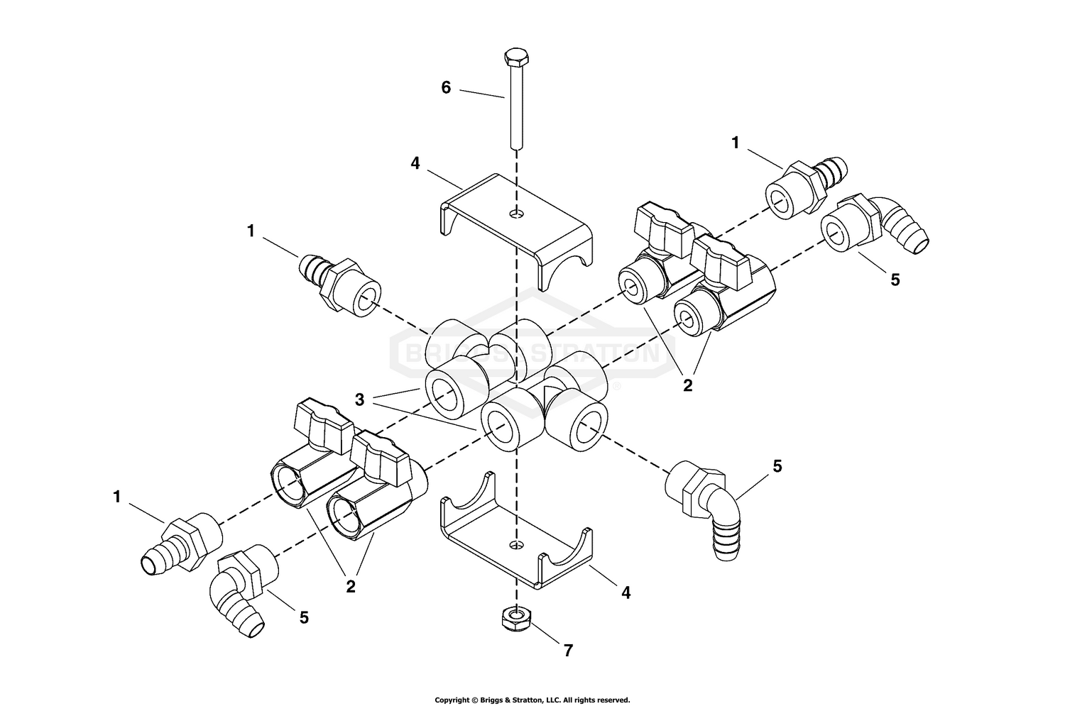 Spray Tank Valve Group