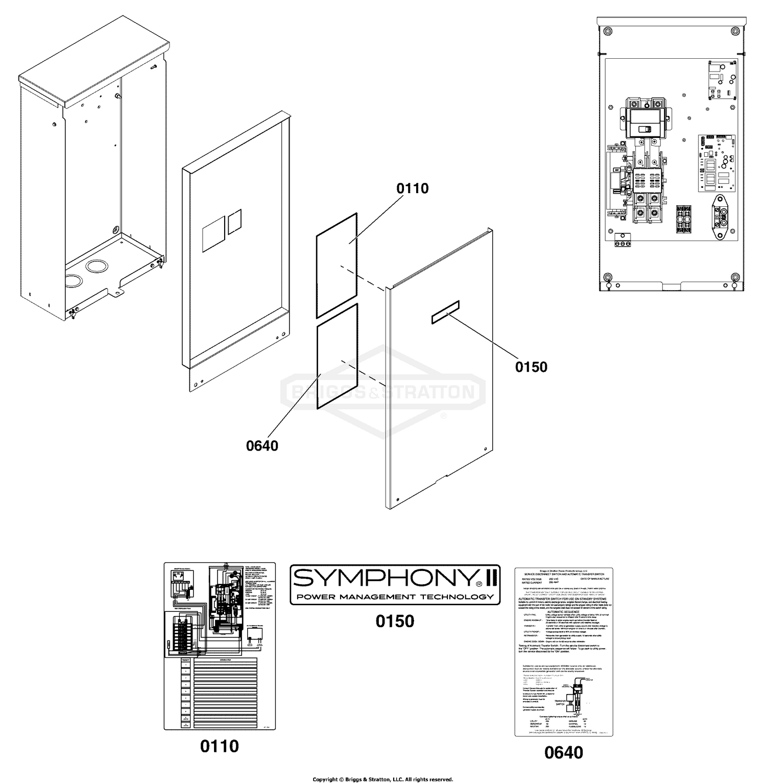 Decals Group - ATS Informational (Used After Serial No. 1022699088)