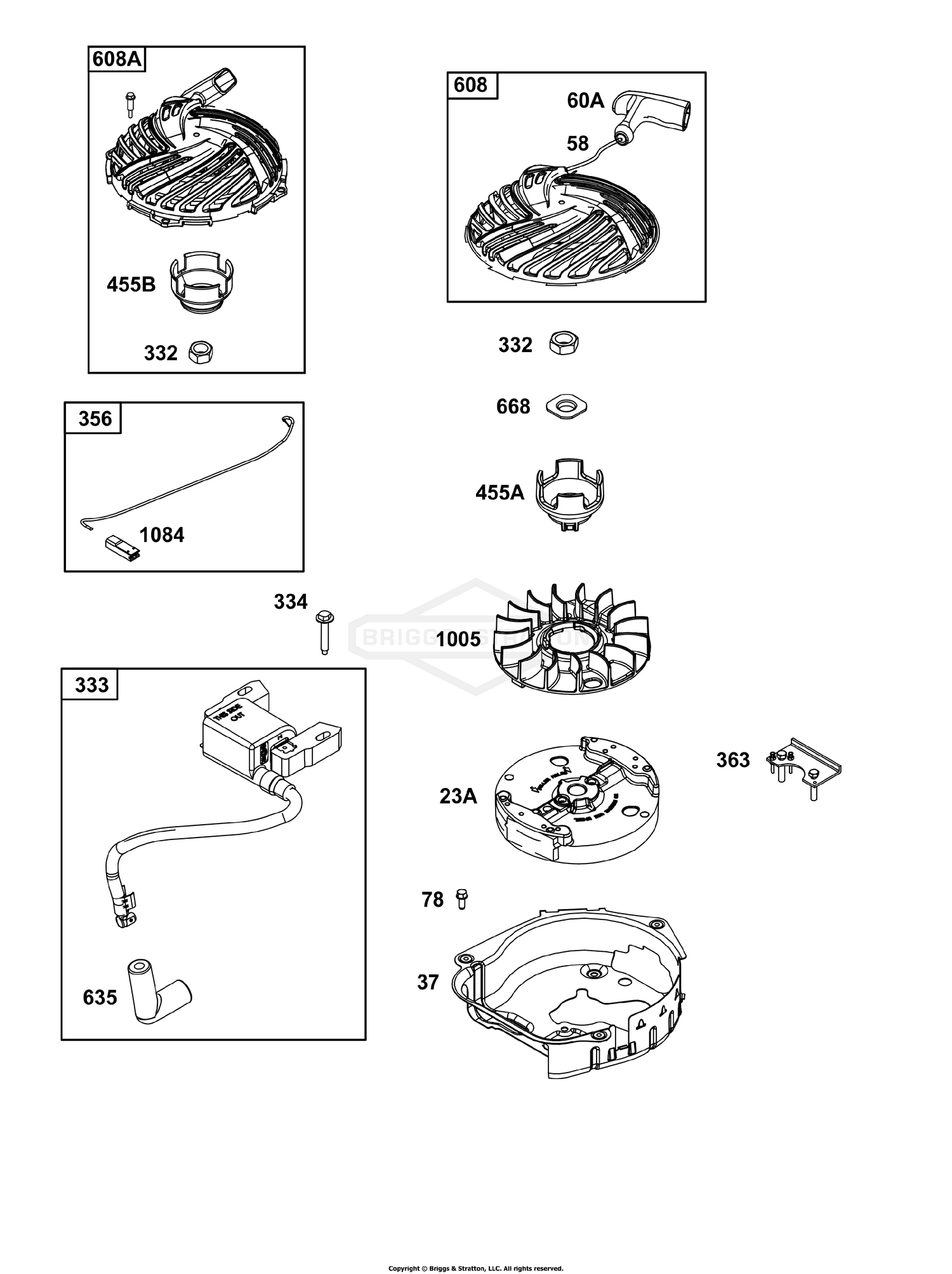 Flywheel, Ignition, and Starter Group