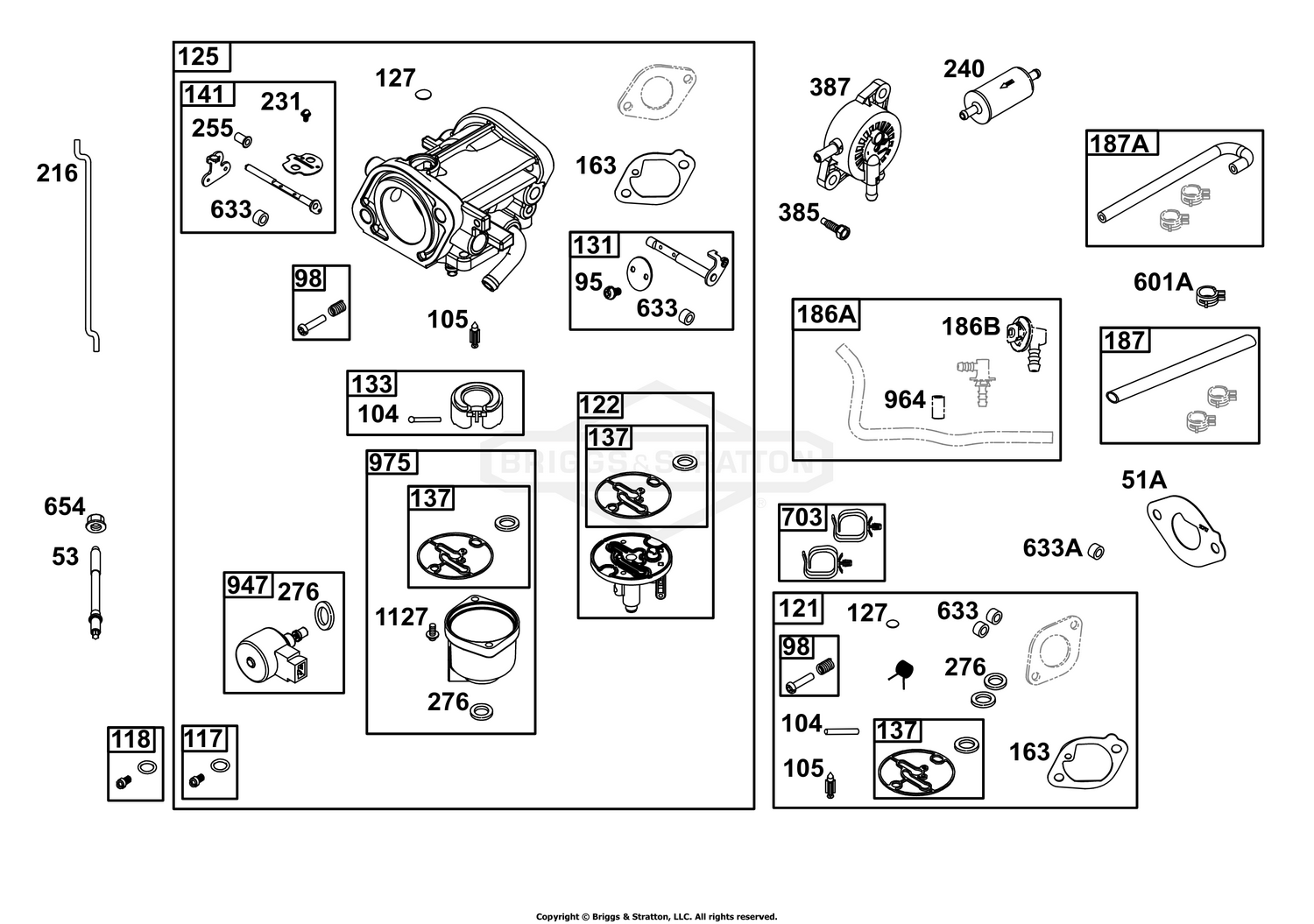 Carburetor and Fuel Supply Group