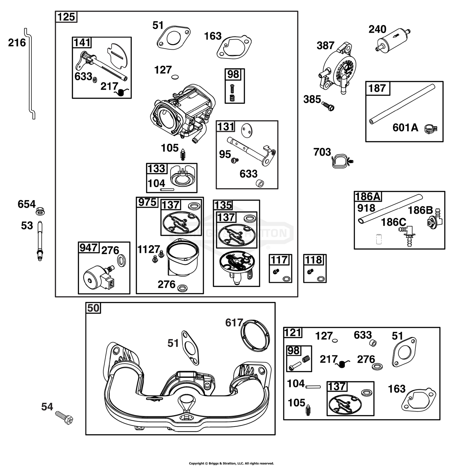Carburetor and Fuel Supply Group