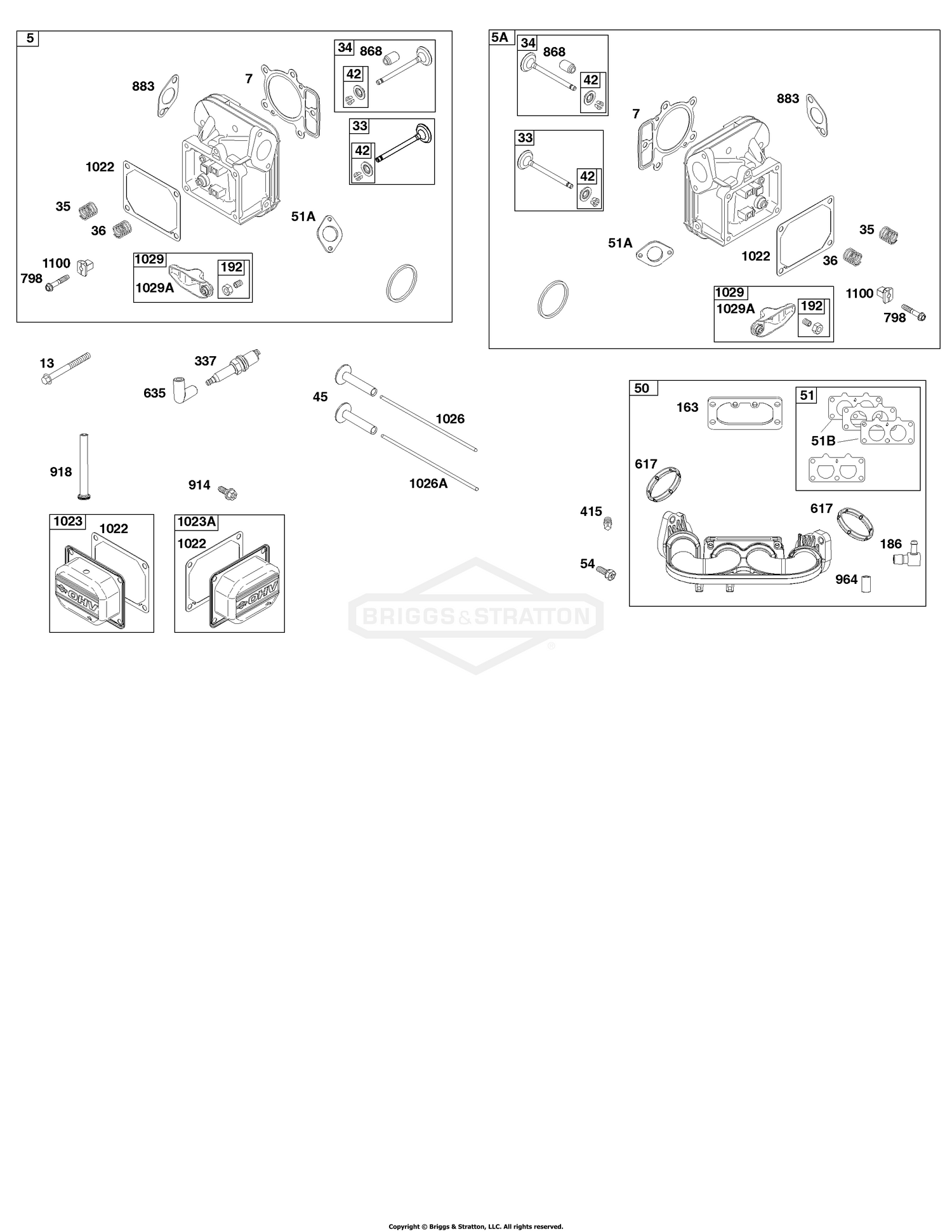 Cylinder Head, Rocker Arm Cover, Intake Manifold