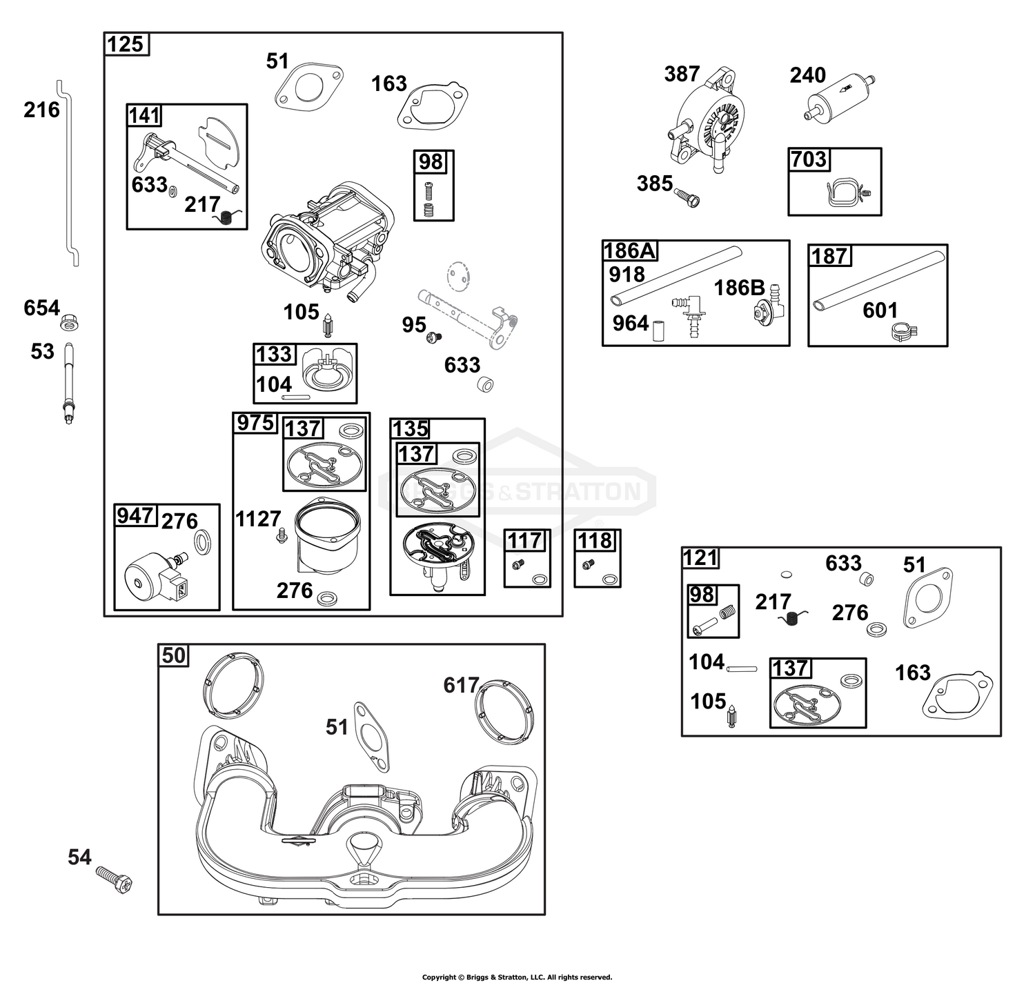 Carburetor and Fuel Supply Group