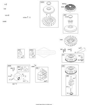 31P777-0299-E1 Briggs and Stratton Engine | PartsWarehouse