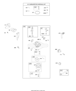 09A413-0202-E1 Briggs and Stratton Engine | PartsWarehouse