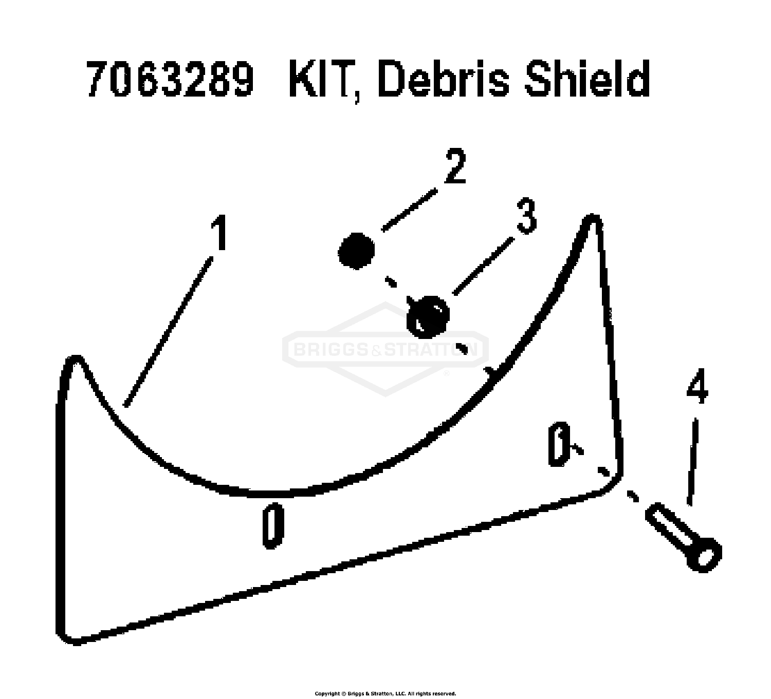 KIT, DEBRIS SHIELD