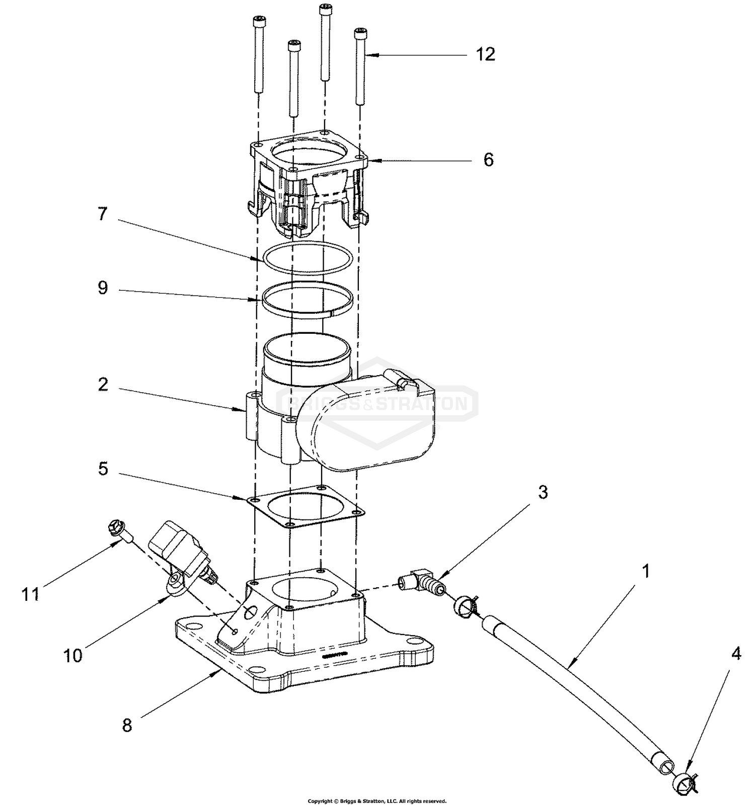 Engine Group - Throttle Mixer