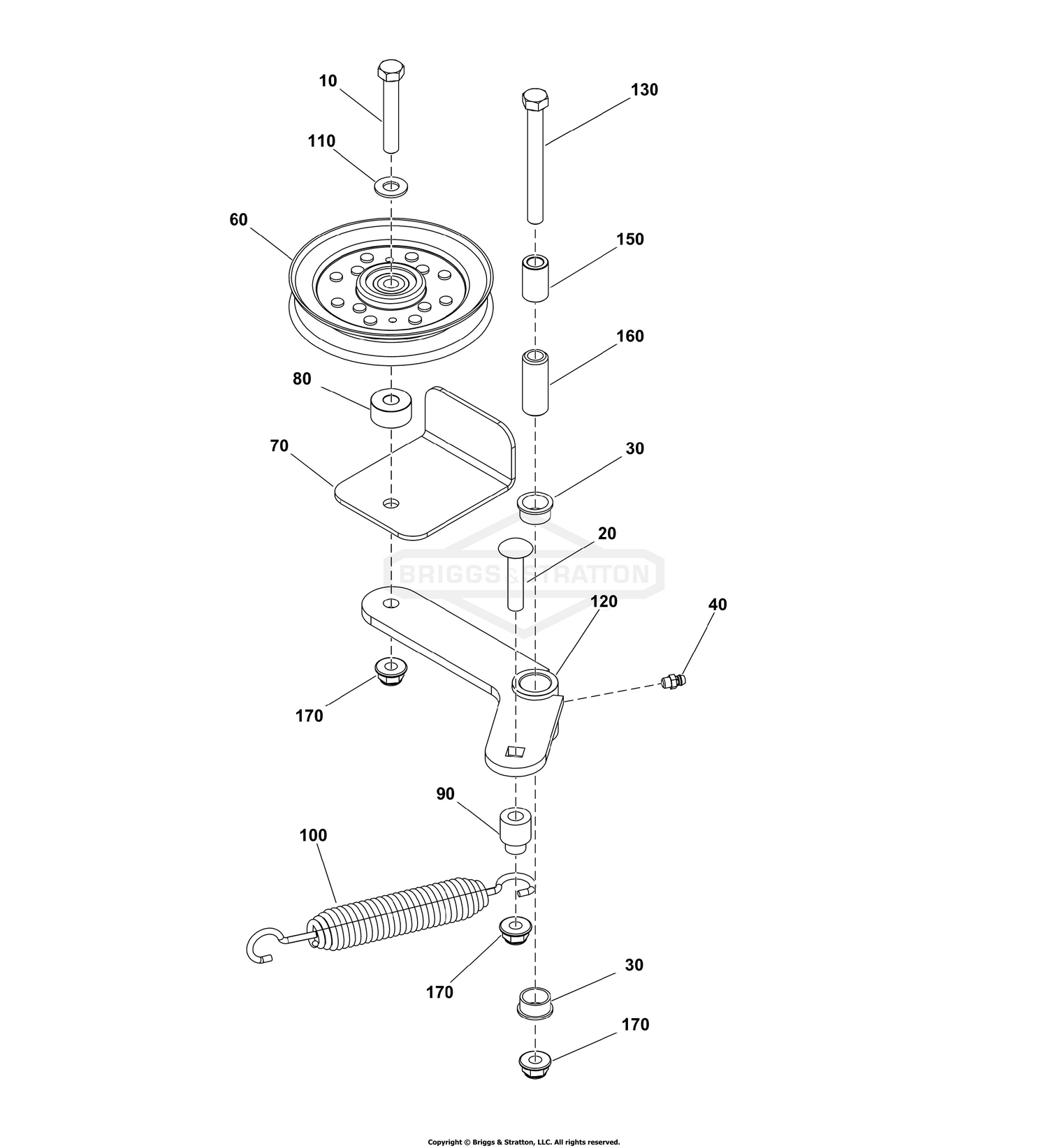Blower Group - Idler Arm