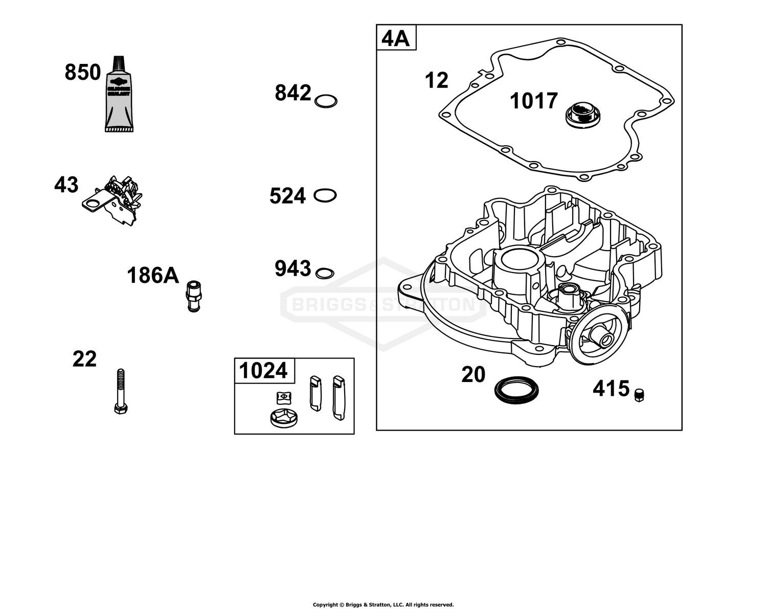 Crankcase Cover/Sump Group
