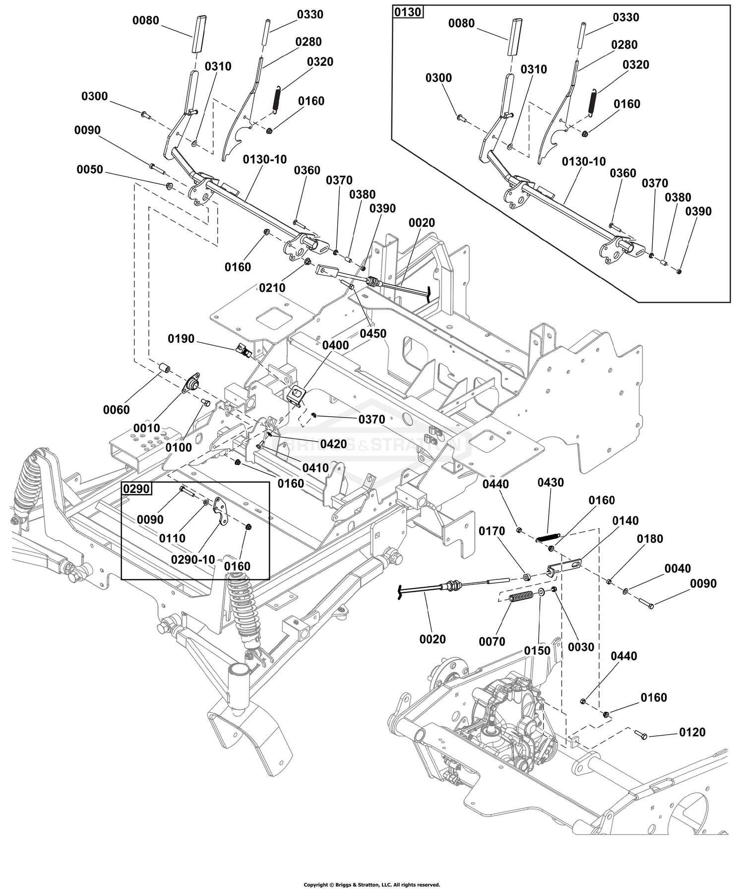 Parking Brake Group - S/N: 4002390573 and Above