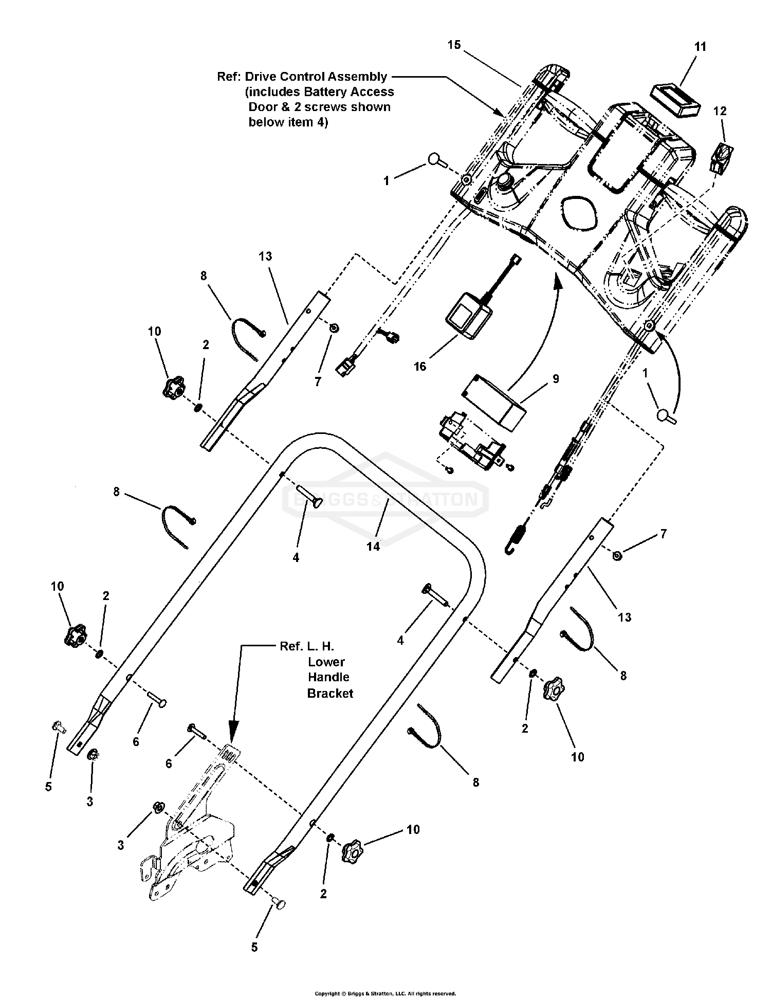Handle & Controls Group, EHOC (MY 2011)