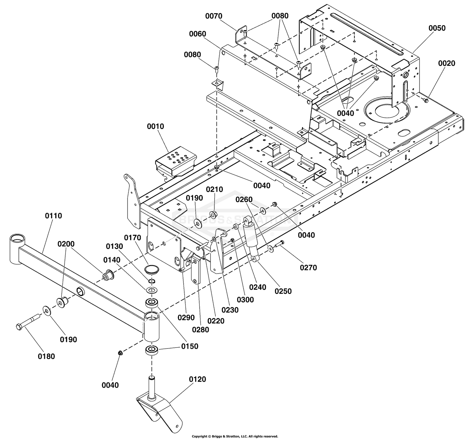 Main Frame & Front Suspension Group