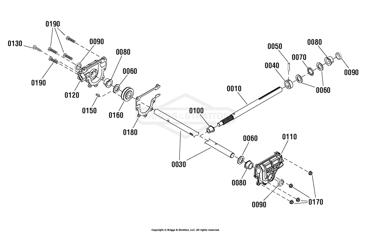 Gear Case Assembly (1753221)