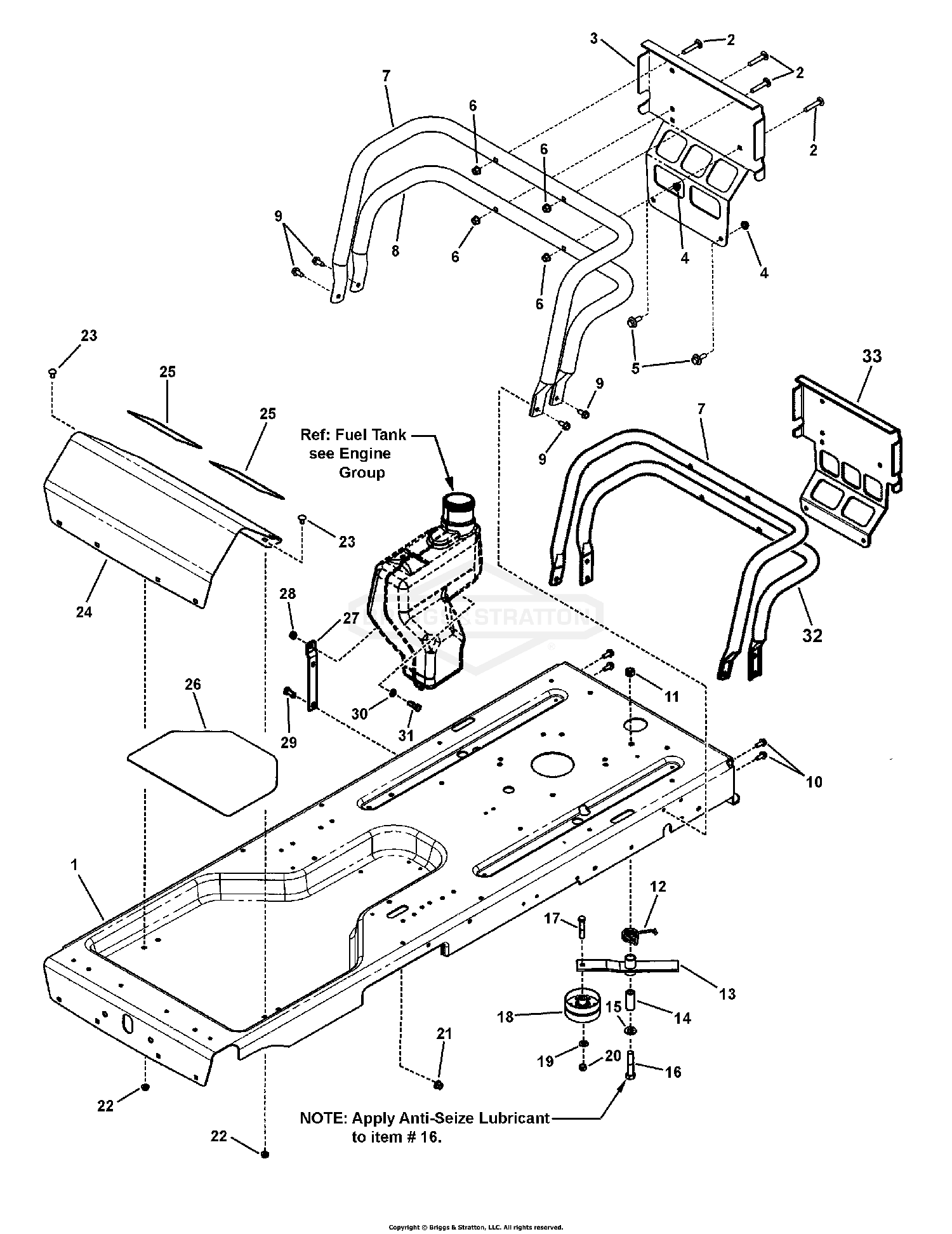 Frame Assembly & Rear Bumper Group