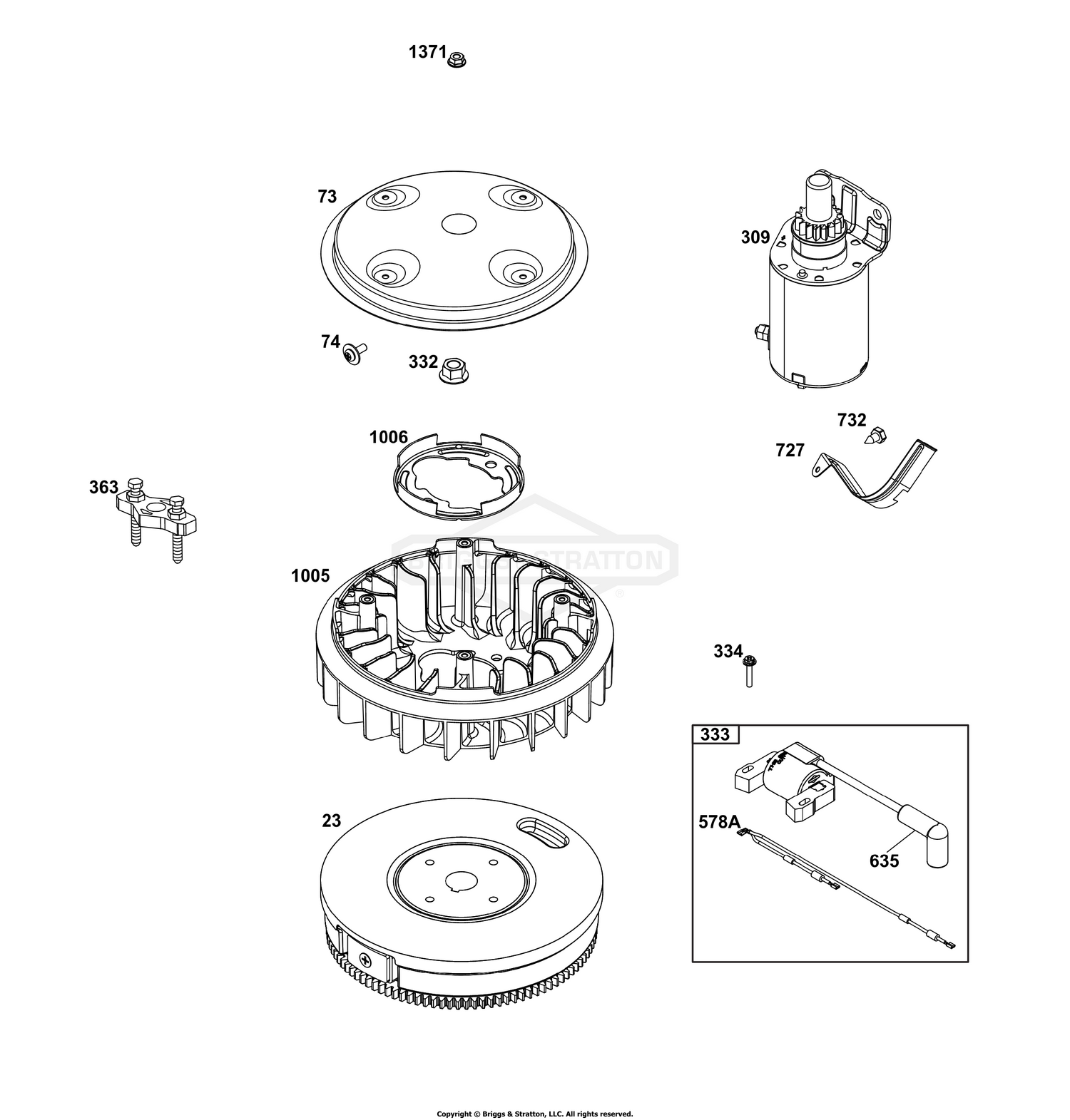 Flywheel, Ignition, and Starter Group