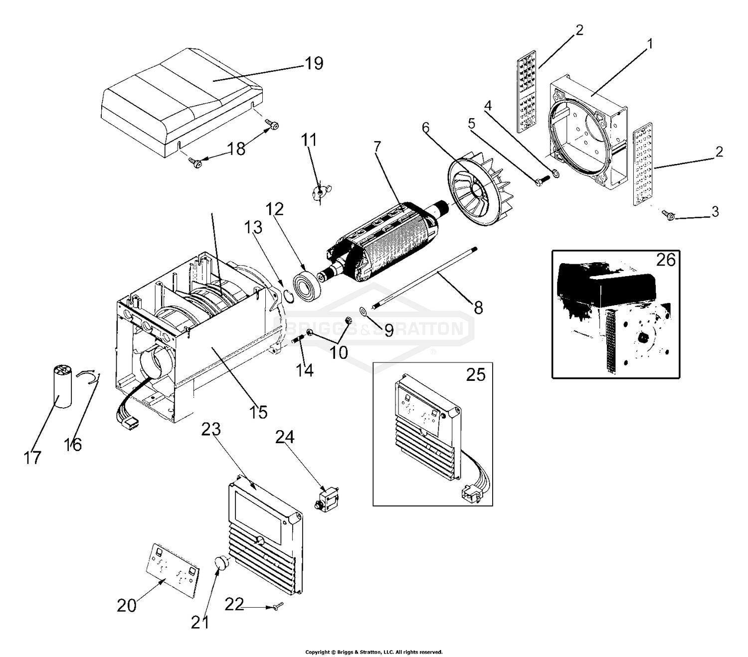 Alternator Outlet Panel