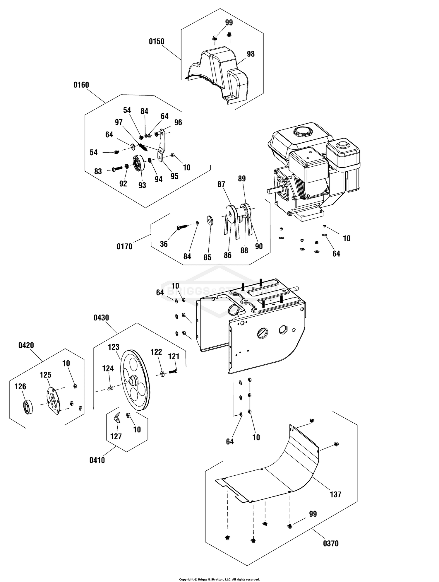 Engine & Frame Group (6965Y_CR)