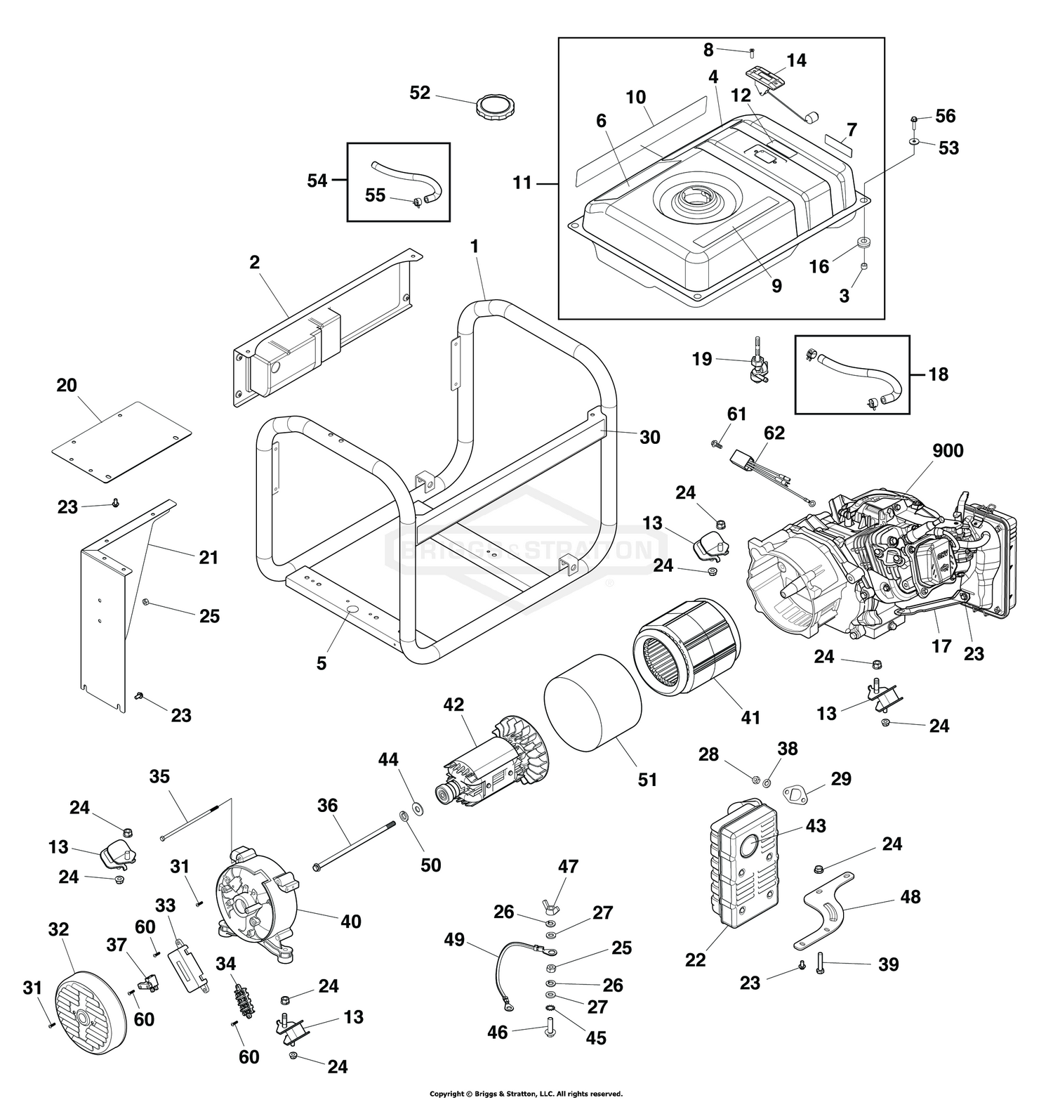 Assembly diagram