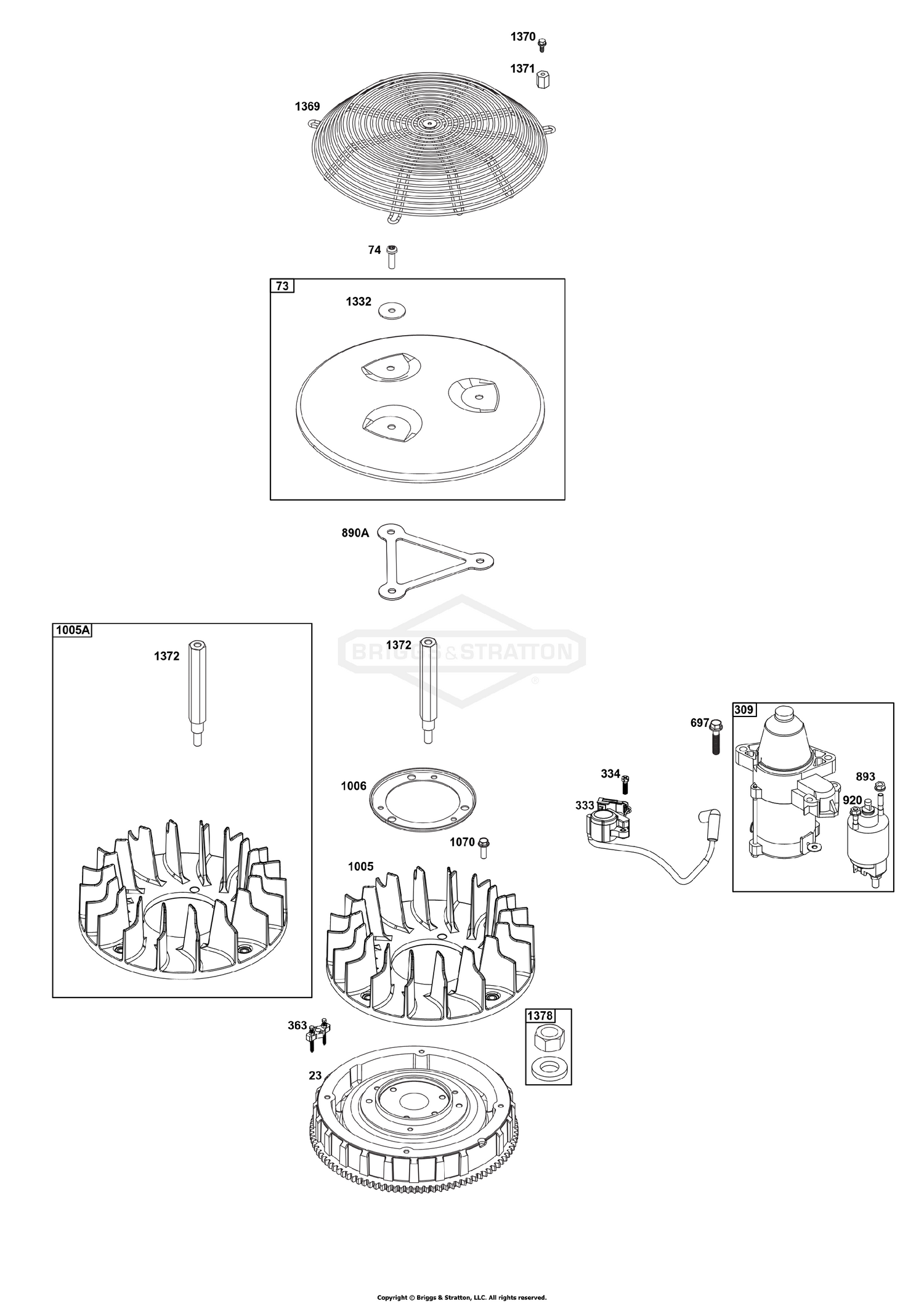 Flywheel, Ignition, and Starter Group