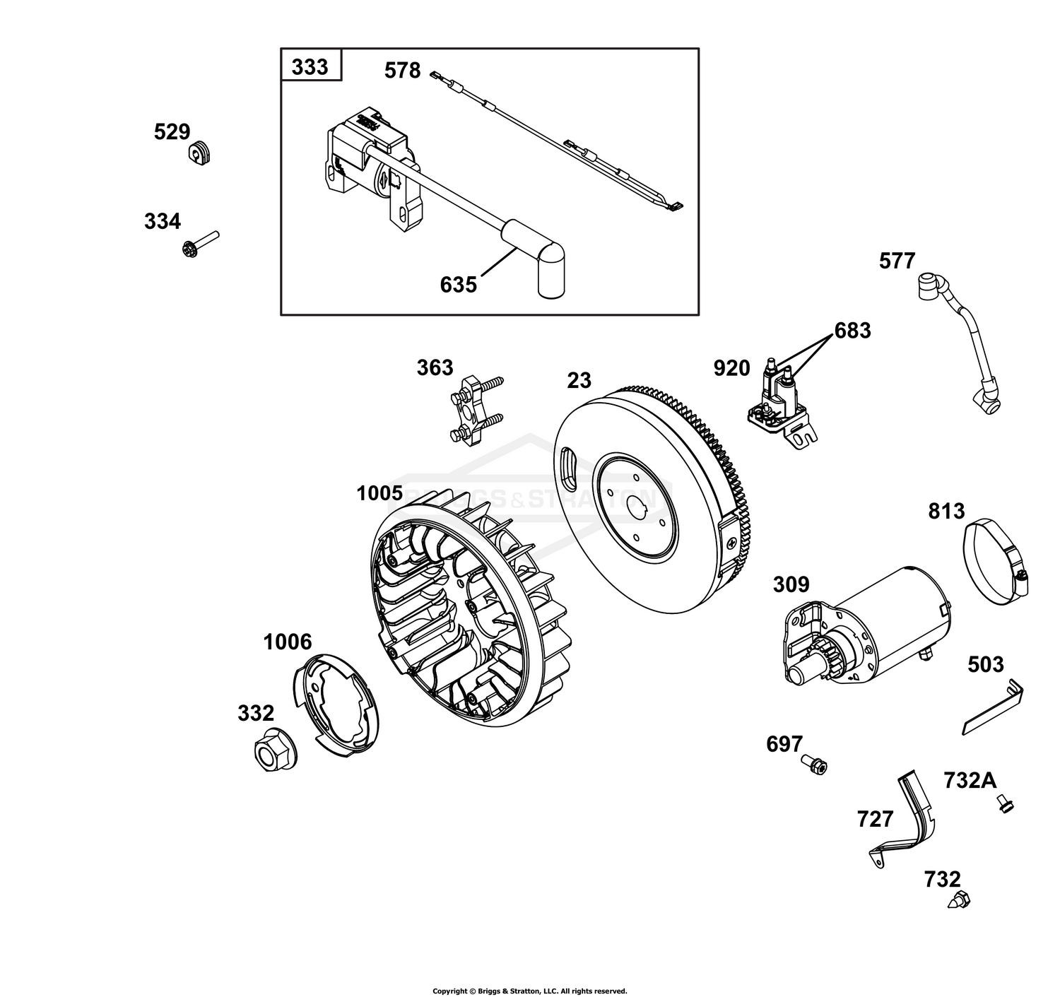 Flywheel, Ignition, and Starter Group