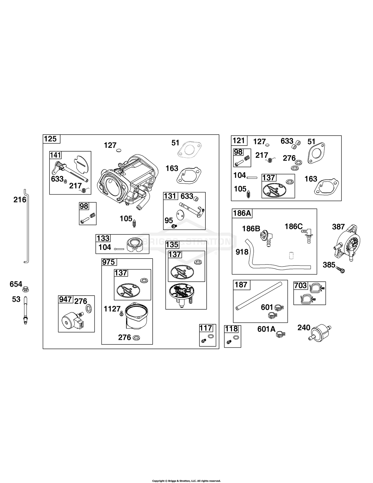 Carburetor and Fuel Supply Group